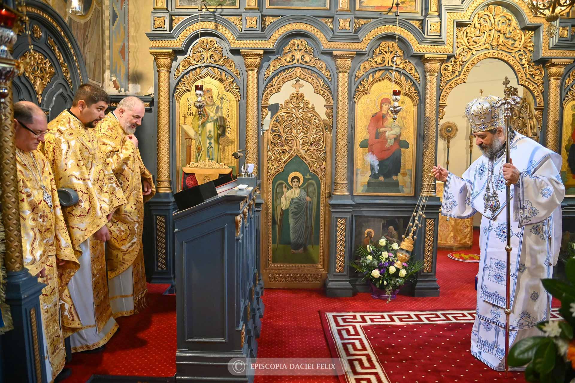 Sărbătoare și binecuvântare arhierească la cinstirea Sfântului Nectarie în Vârșeț