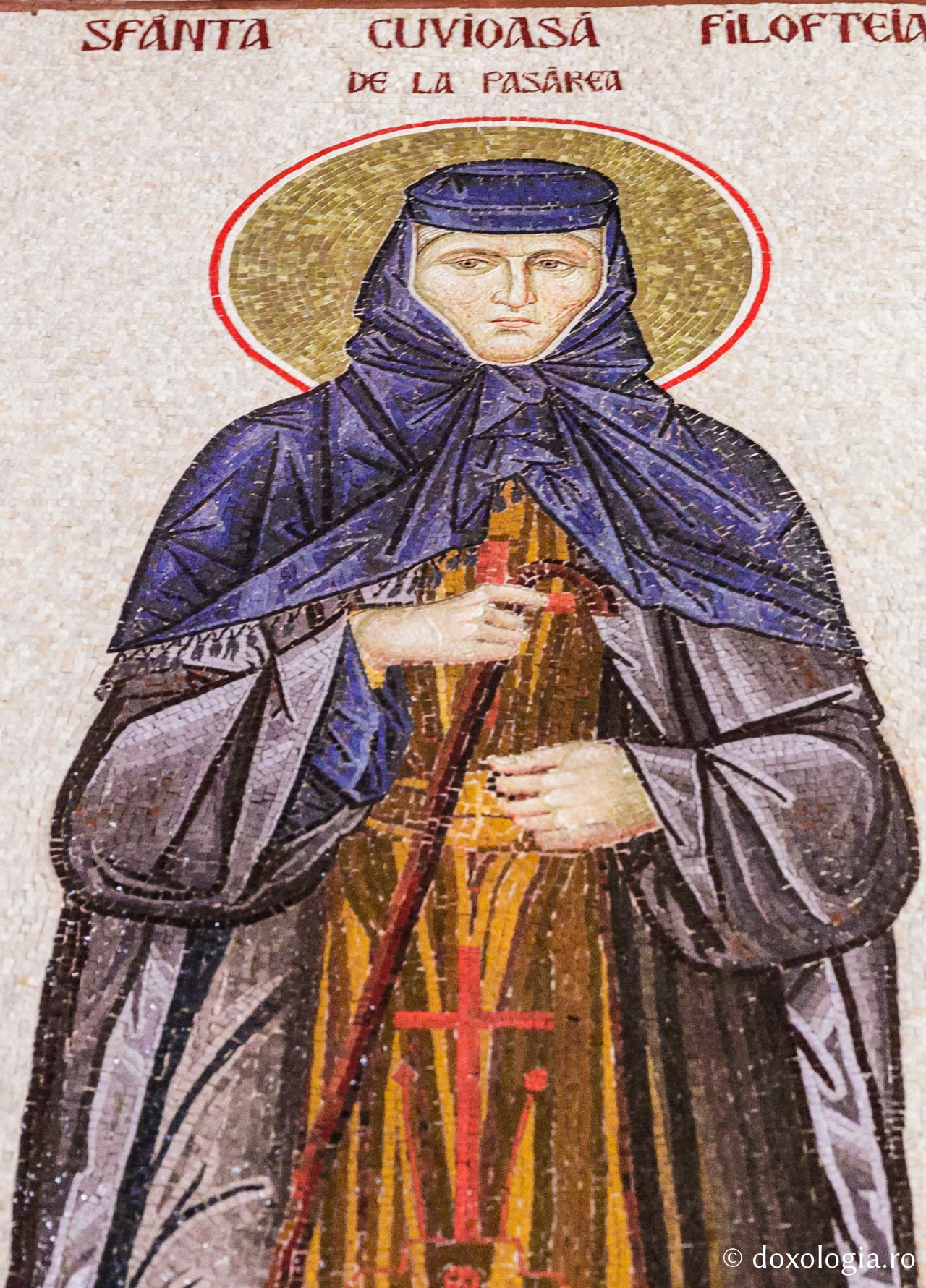 Sfânta Cuvioasă Filofteia de la Pasărea, mama Sfântului Ierarh Calinic de la Cernica