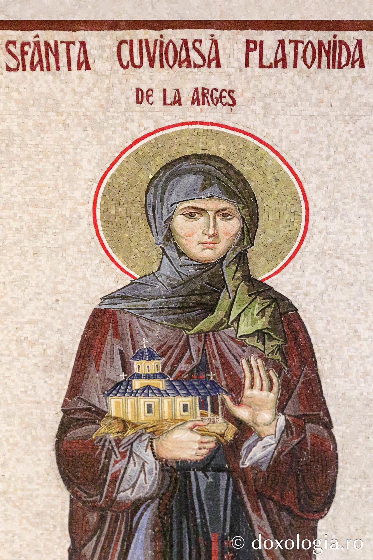 Sfânta Cuvioasă Platonida de la Argeș (fosta Despina Milița, soția Sfântului Voievod Neagoe Basarab)