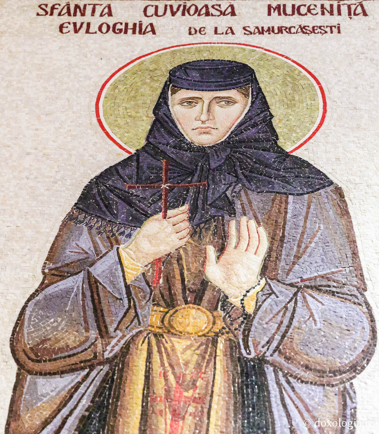 Sfânta Cuvioasă Muceniță Evloghia de la Samurcășești