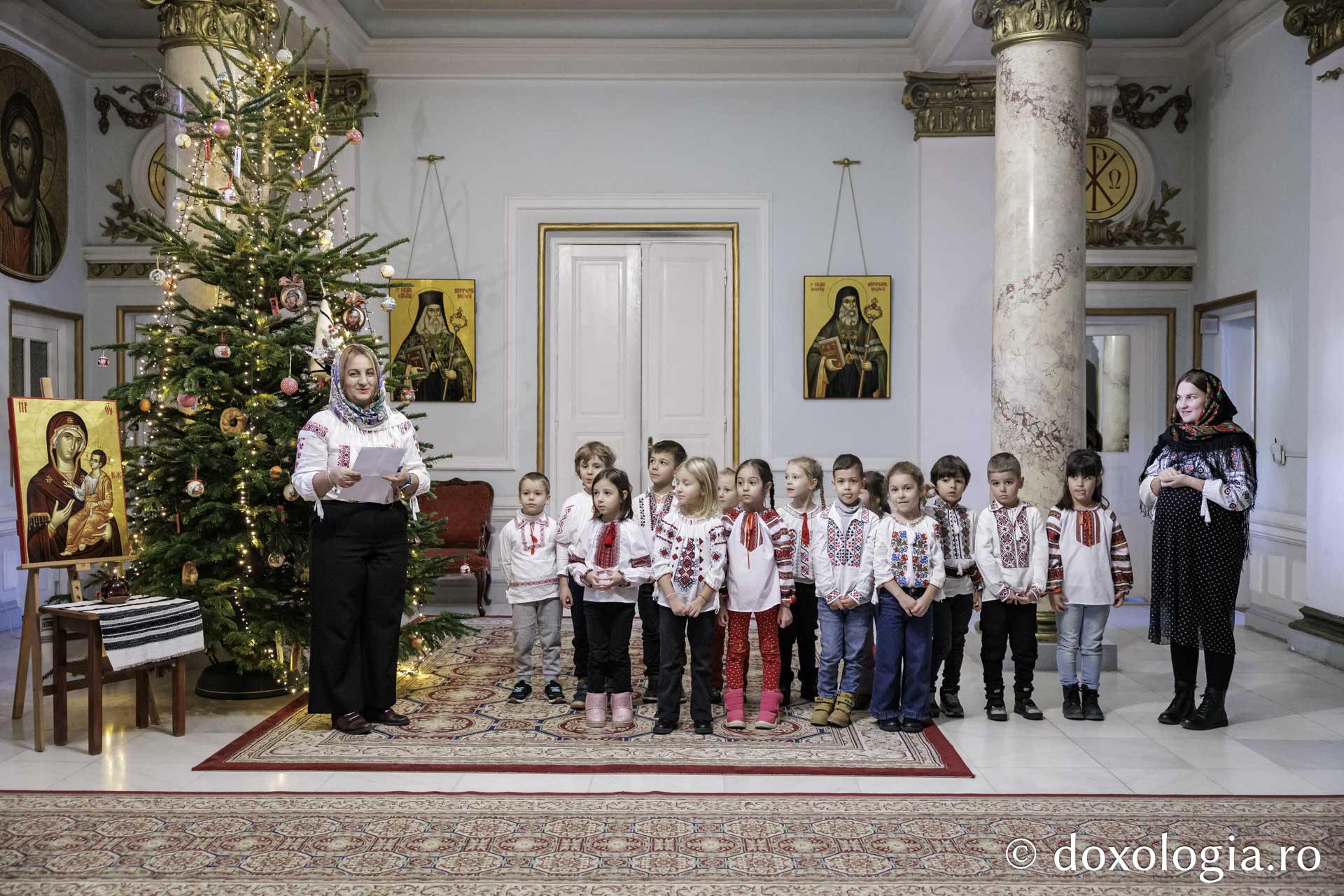 Grădinița Miroslava, grupa mare C – Colindători la Reședința Mitropolitană 2025