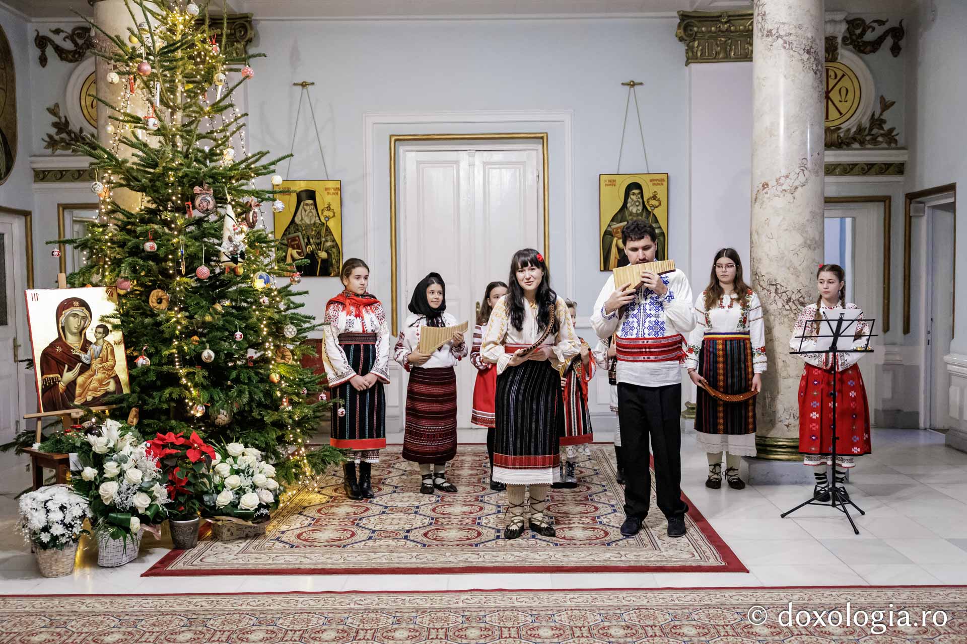 Ansamblu de nai – Colindători la Reședința Mitropolitană 2025