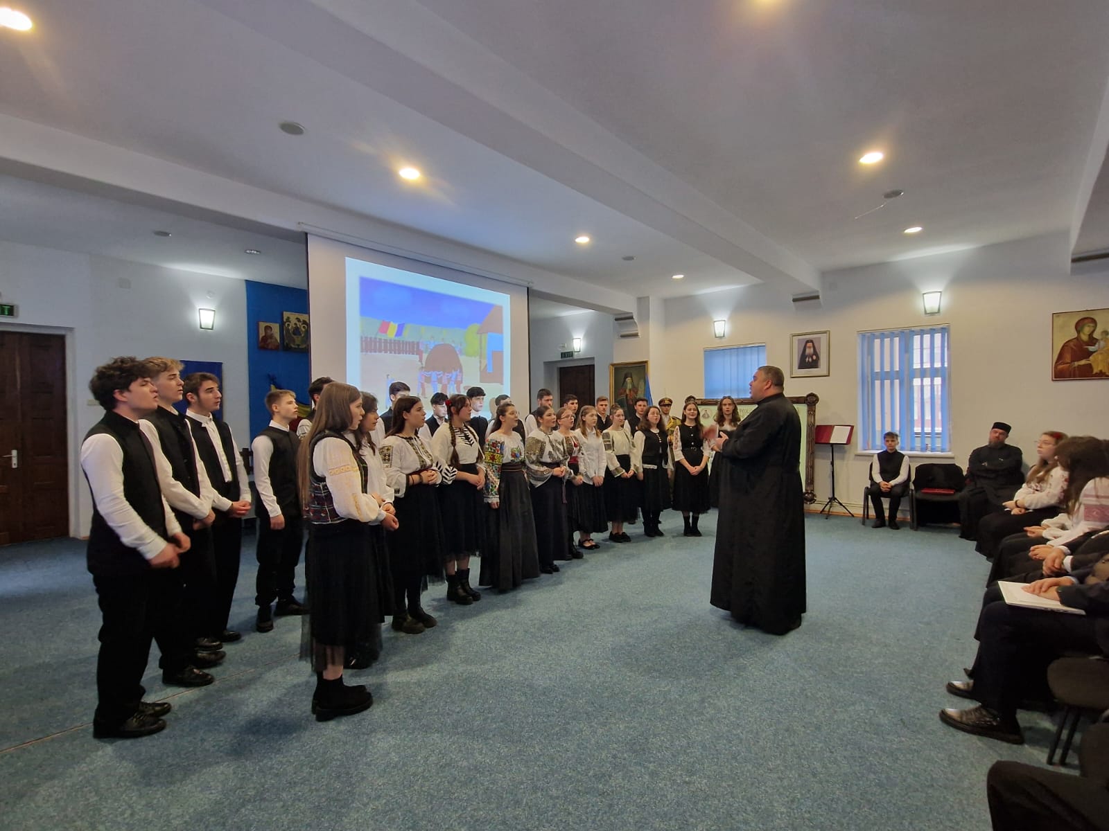 Ziua României, serbată la Seminarul Teologic „Veniamin Costachi” de la Mănăstirea Neamț
