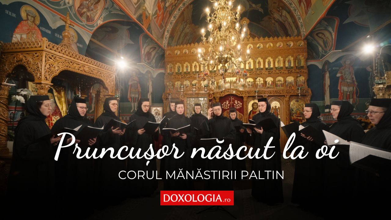 Corul maicilor de la Mănăstirea Paltin – Pruncușor născut la oi