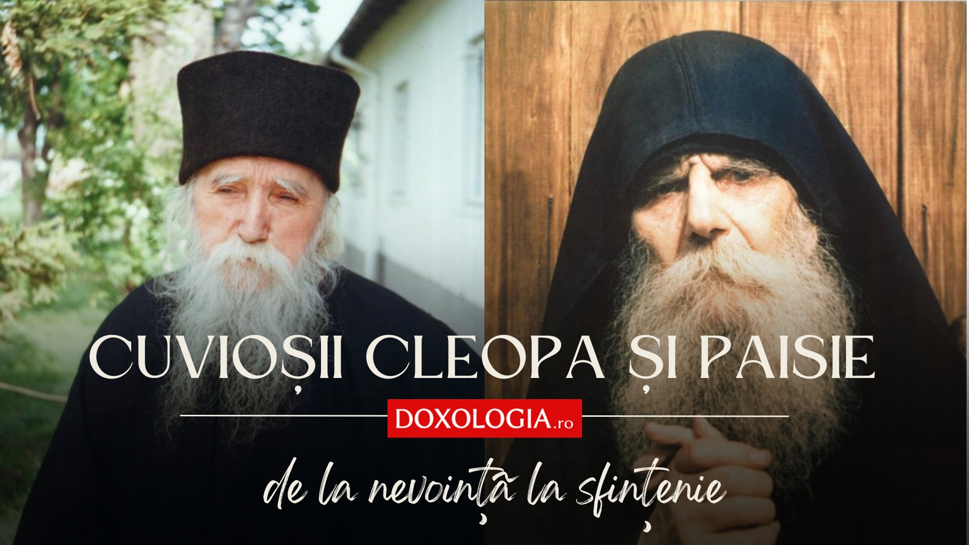 (Video) Cuvioșii Cleopa și Paisie: de la nevoință la sfințenie