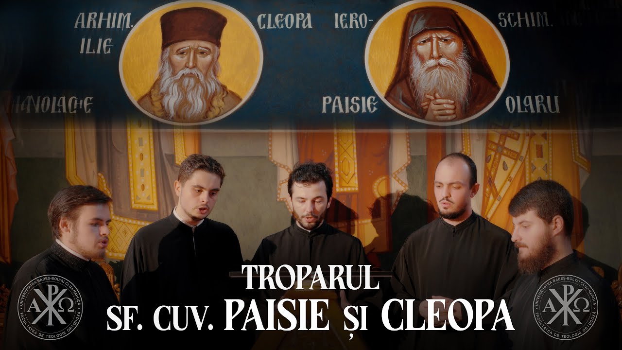 (Video) Grupul psaltic „Melethis” - Troparul Sfinților Cuvioși Paisie și Cleopa de la Sihăstria