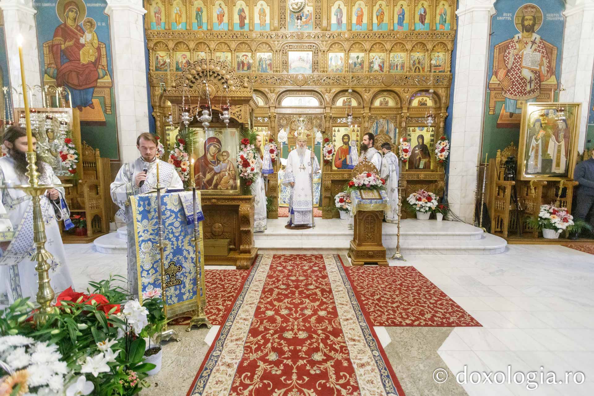 Prima celebrare a Sfinților Cleopa și Paisie, la Mănăstirea Sihăstria: