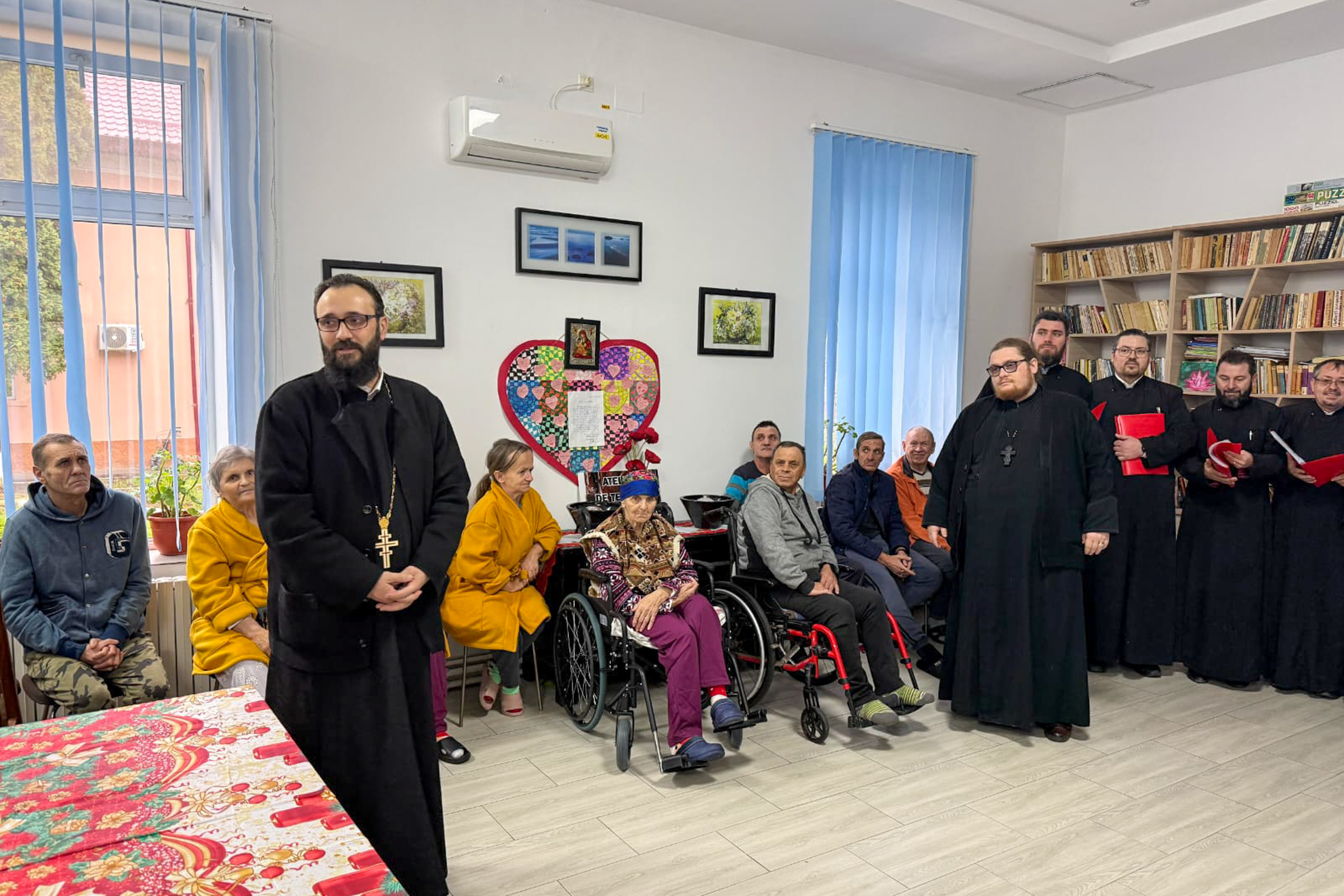 Protopopiatul Iași I, alături de beneficiarii Centrului Medico-Social din Bivolari, în prag de sărbătoria