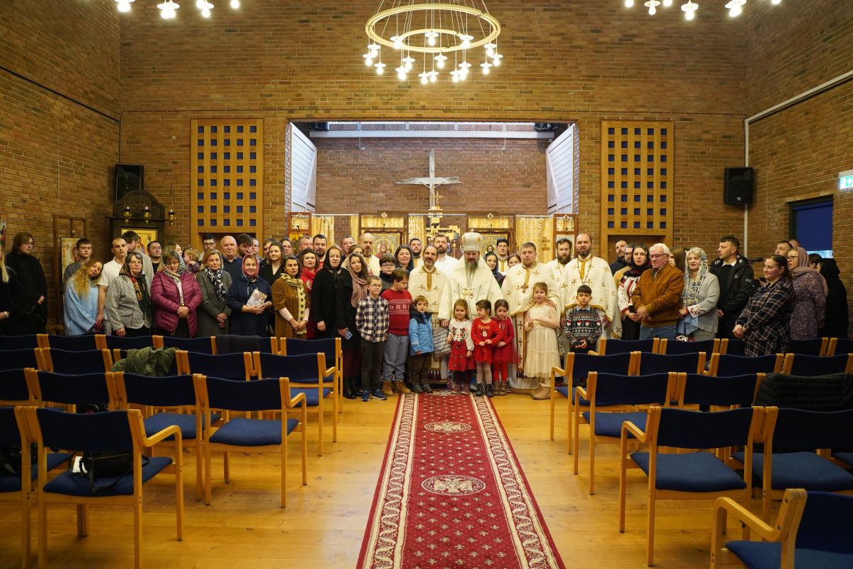 Vizite pastorale ale Episcopului Macarie în zilele premergătoare Praznicului Nașterii Domnului în Europa de Nord