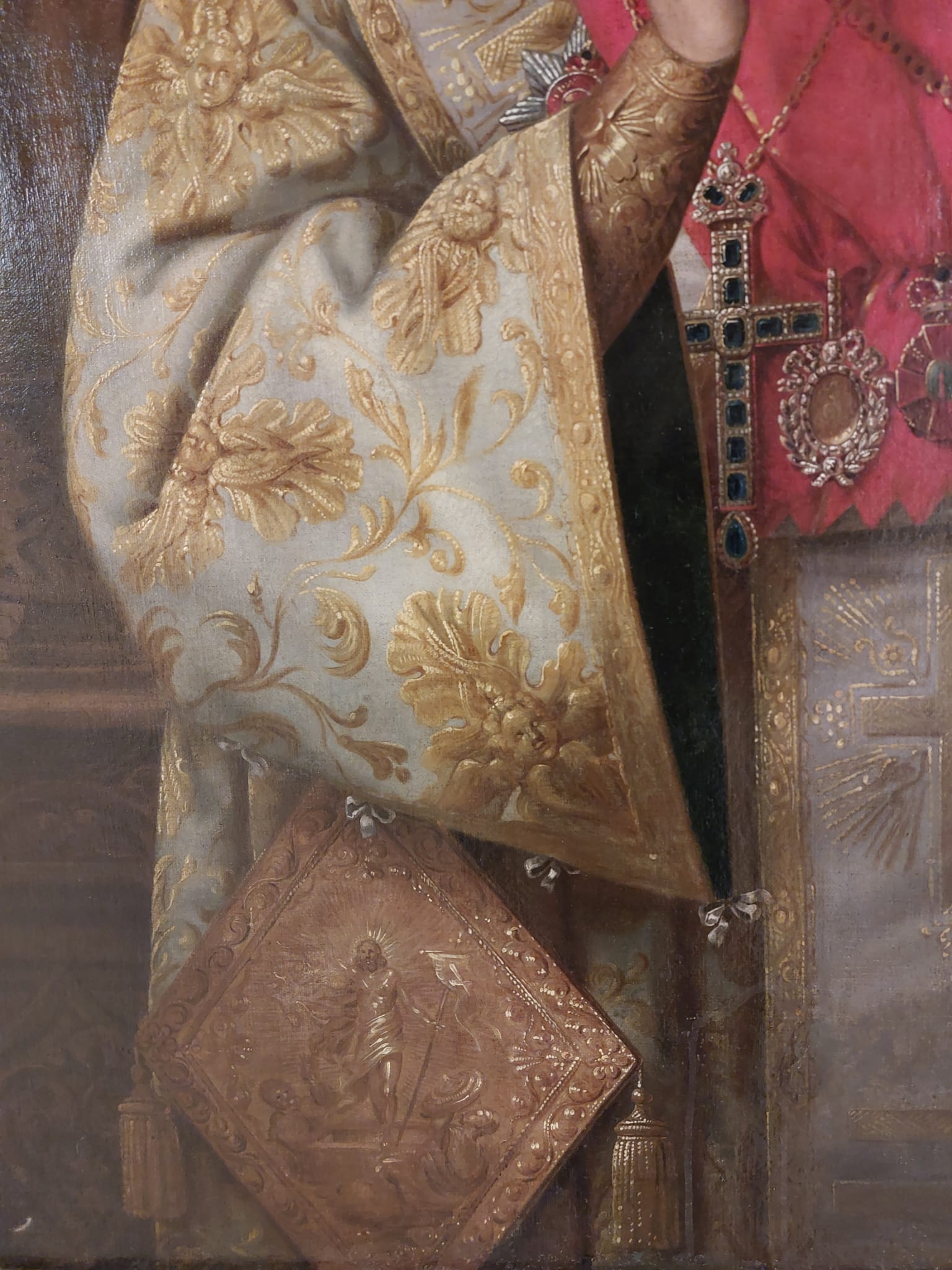 Tabloul Mitropolitului Veniamin Costachi în veșminte liturgice