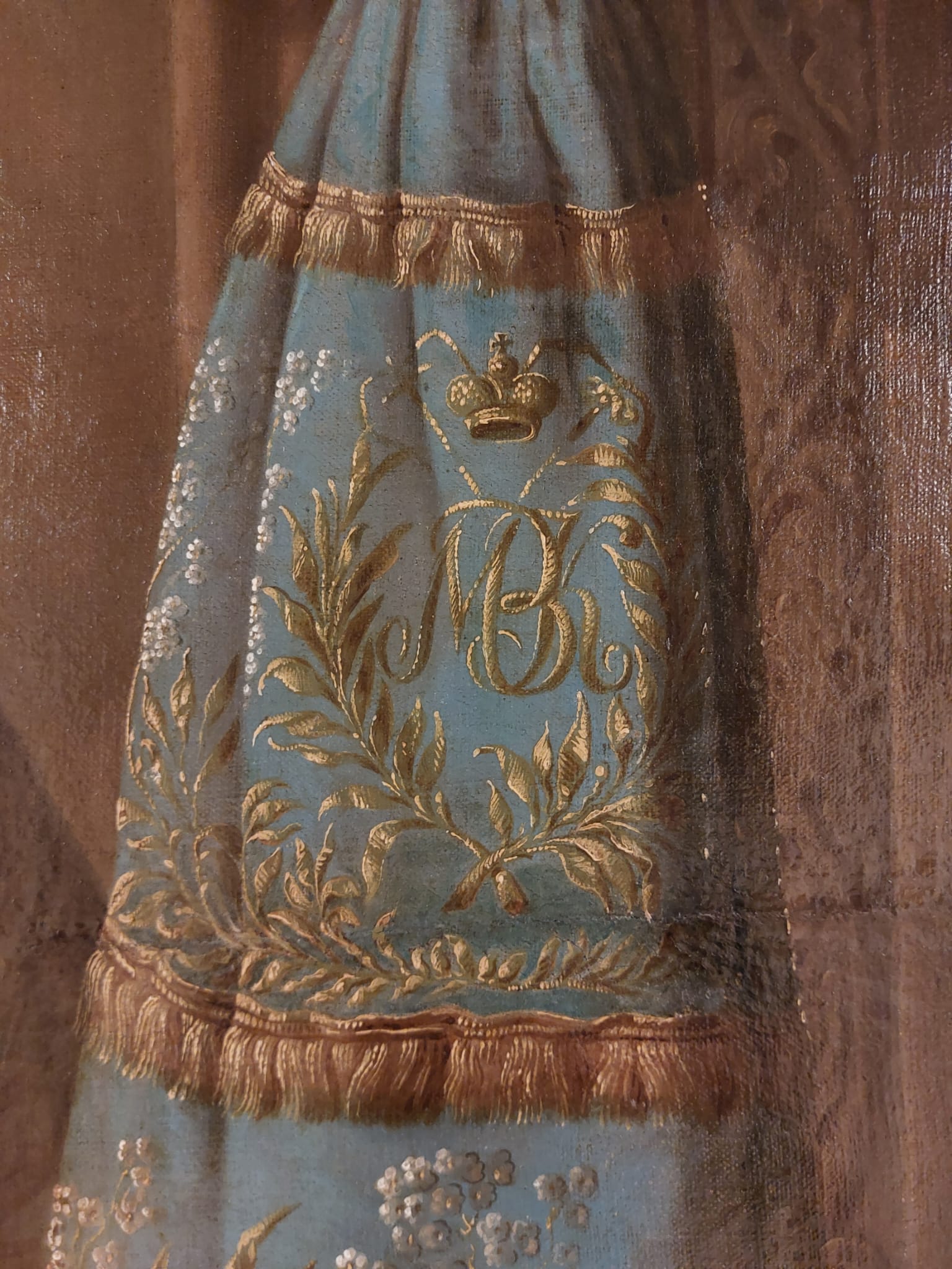 Tabloul Mitropolitului Veniamin Costachi în veșminte liturgice