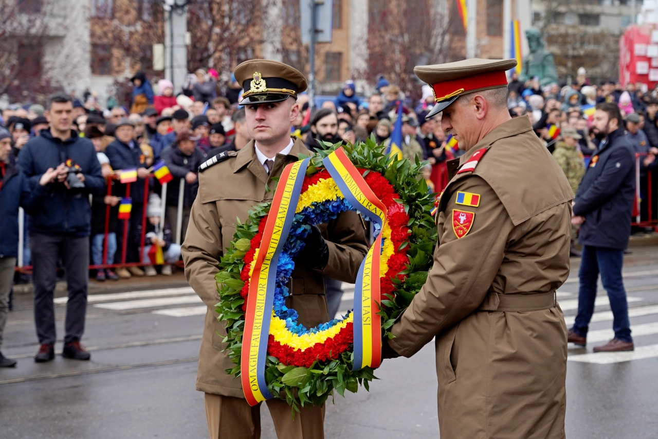 Ziua Națională în capitala Moldovei: „Ajutorul lui Dumnezeu de Sus și capacitatea elitelor de atunci au dus la împlinirea unui deziderat de veacuri”