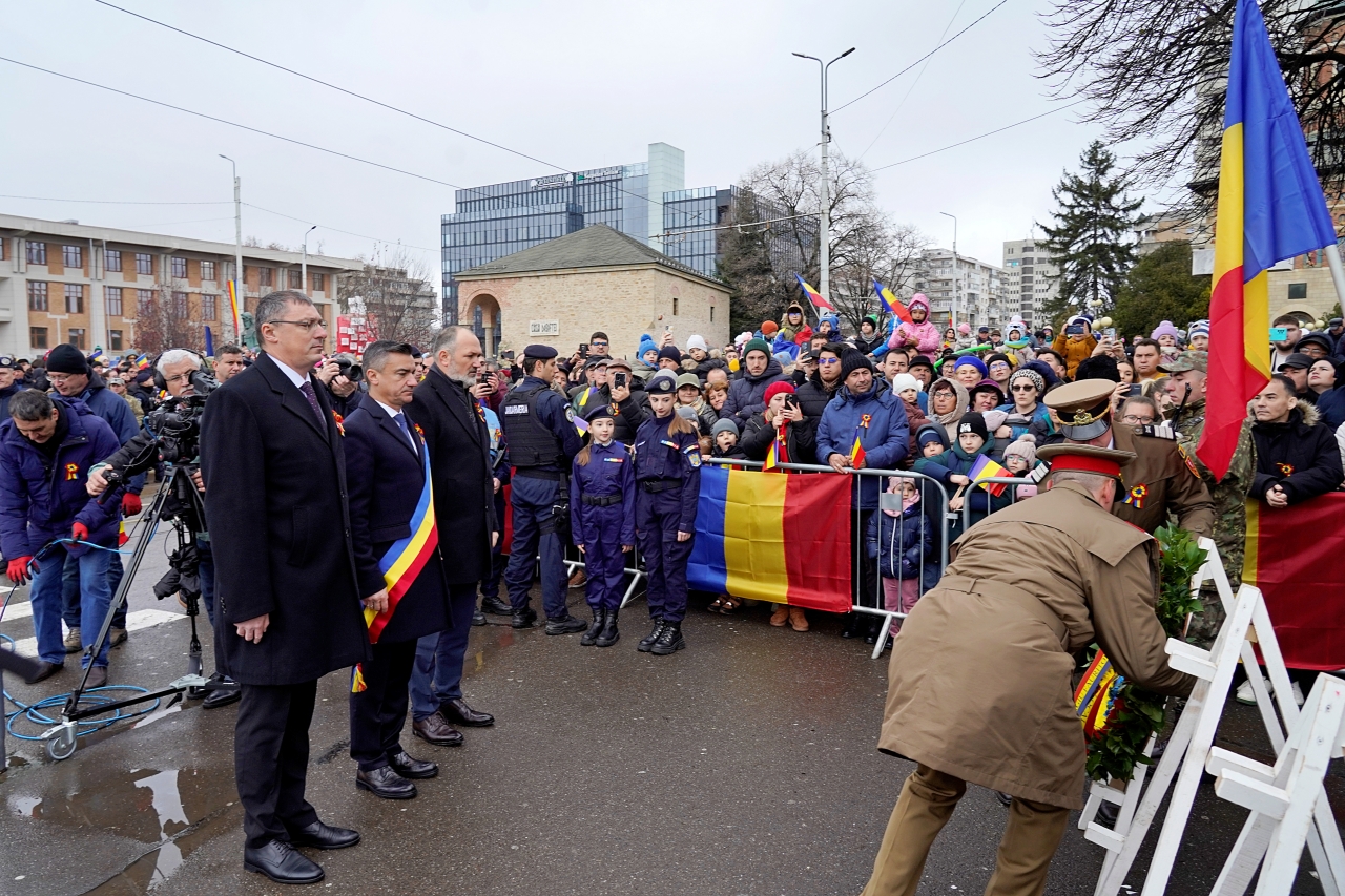 Ziua Națională în capitala Moldovei: „Ajutorul lui Dumnezeu de Sus și capacitatea elitelor de atunci au dus la împlinirea unui deziderat de veacuri”