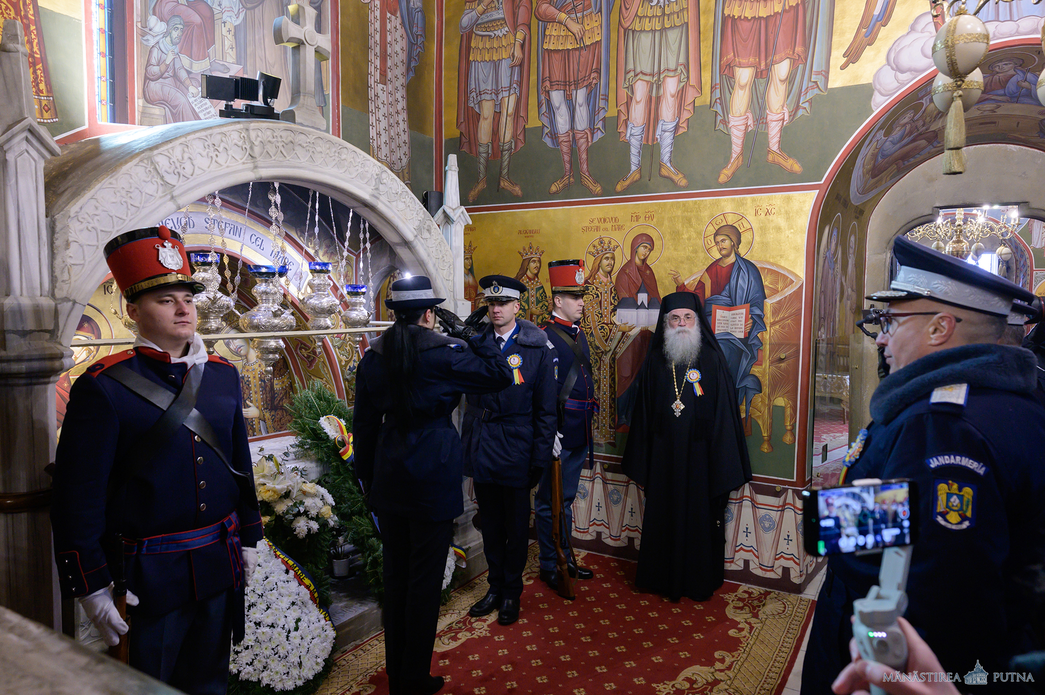 Evenimentul aniversar „Mănăstirea Putna unește” al Academiei de Poliție „Ștefan cel Mare” de la Chișinău