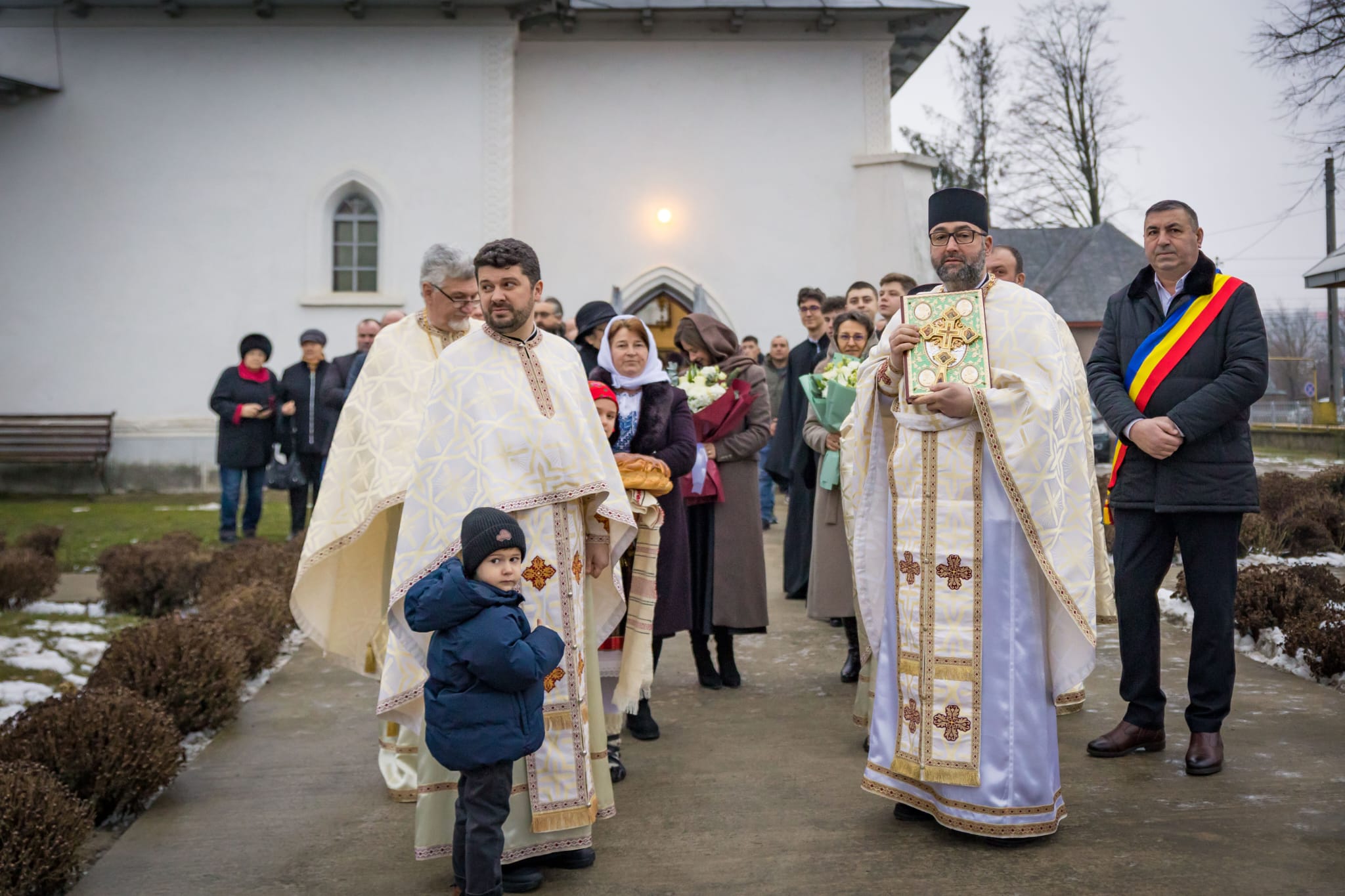 Slujbă arhierească, de sărbătoarea Sfântului Ioan Botezătorul, la Hârlău