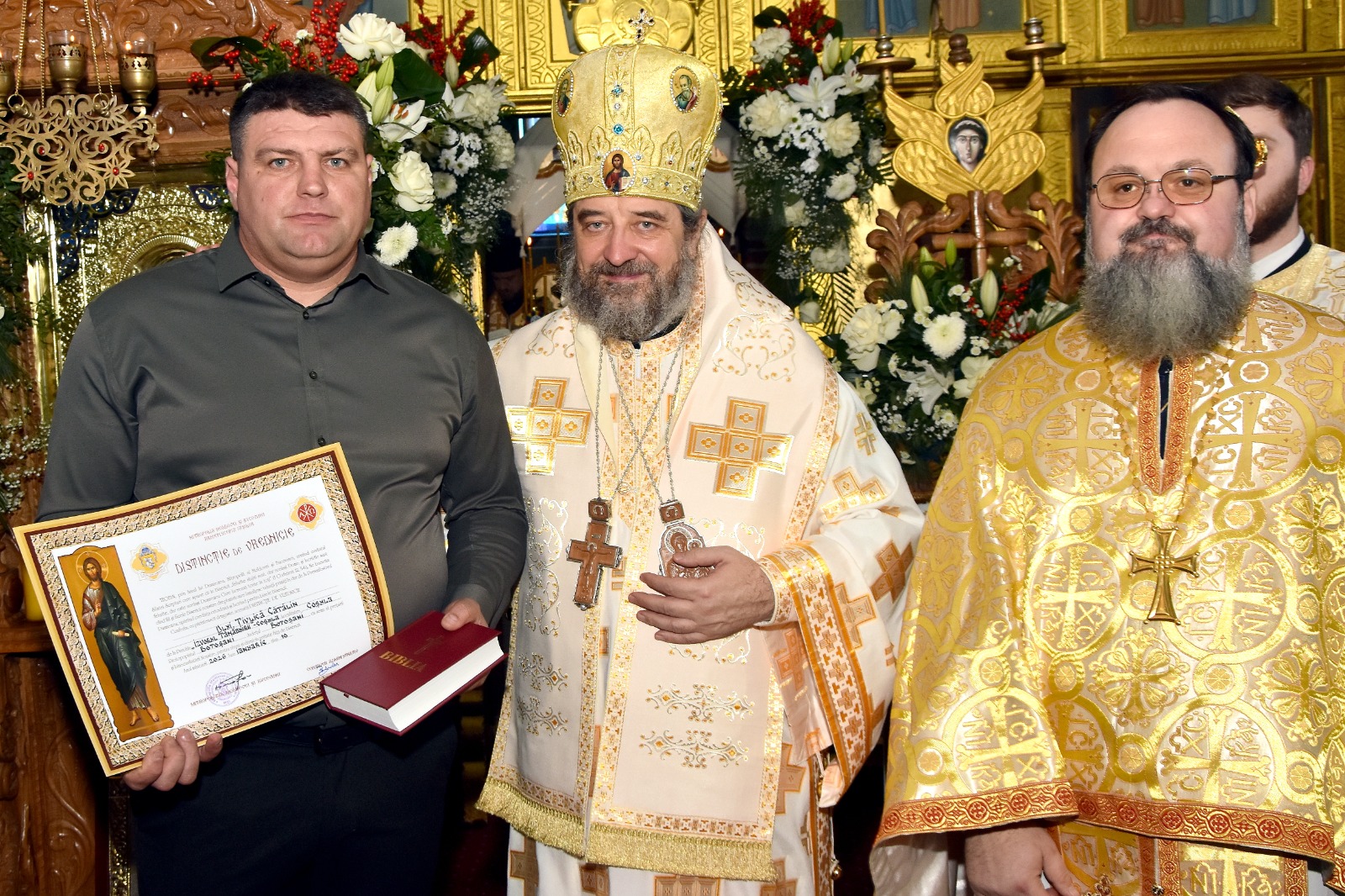 Binecuvântare arhierească la Parohia Coșula din județul Botoșani