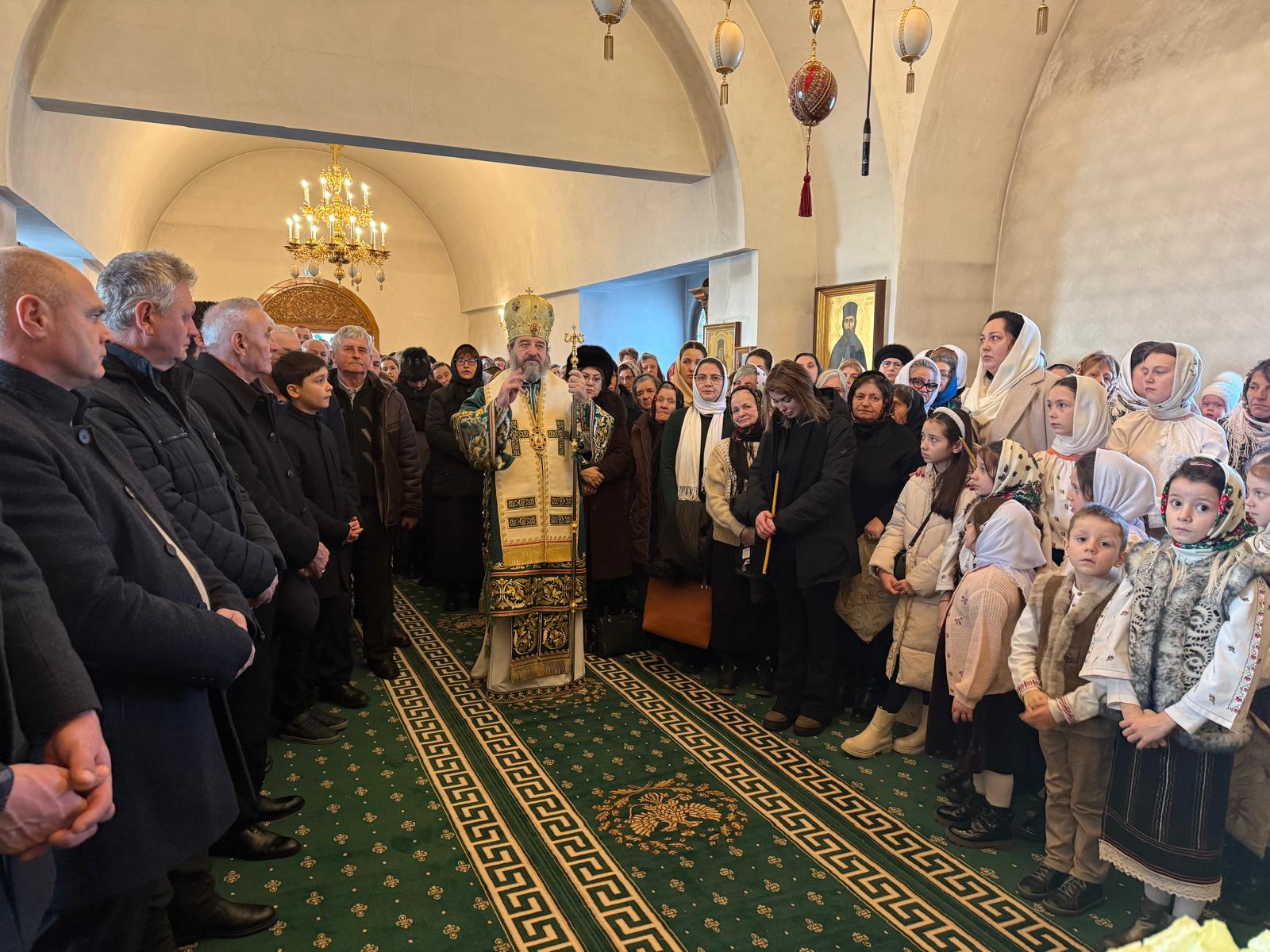 Hramul de iarnă al Mănăstirii Zosin, cinstit prin slujbă arhierească