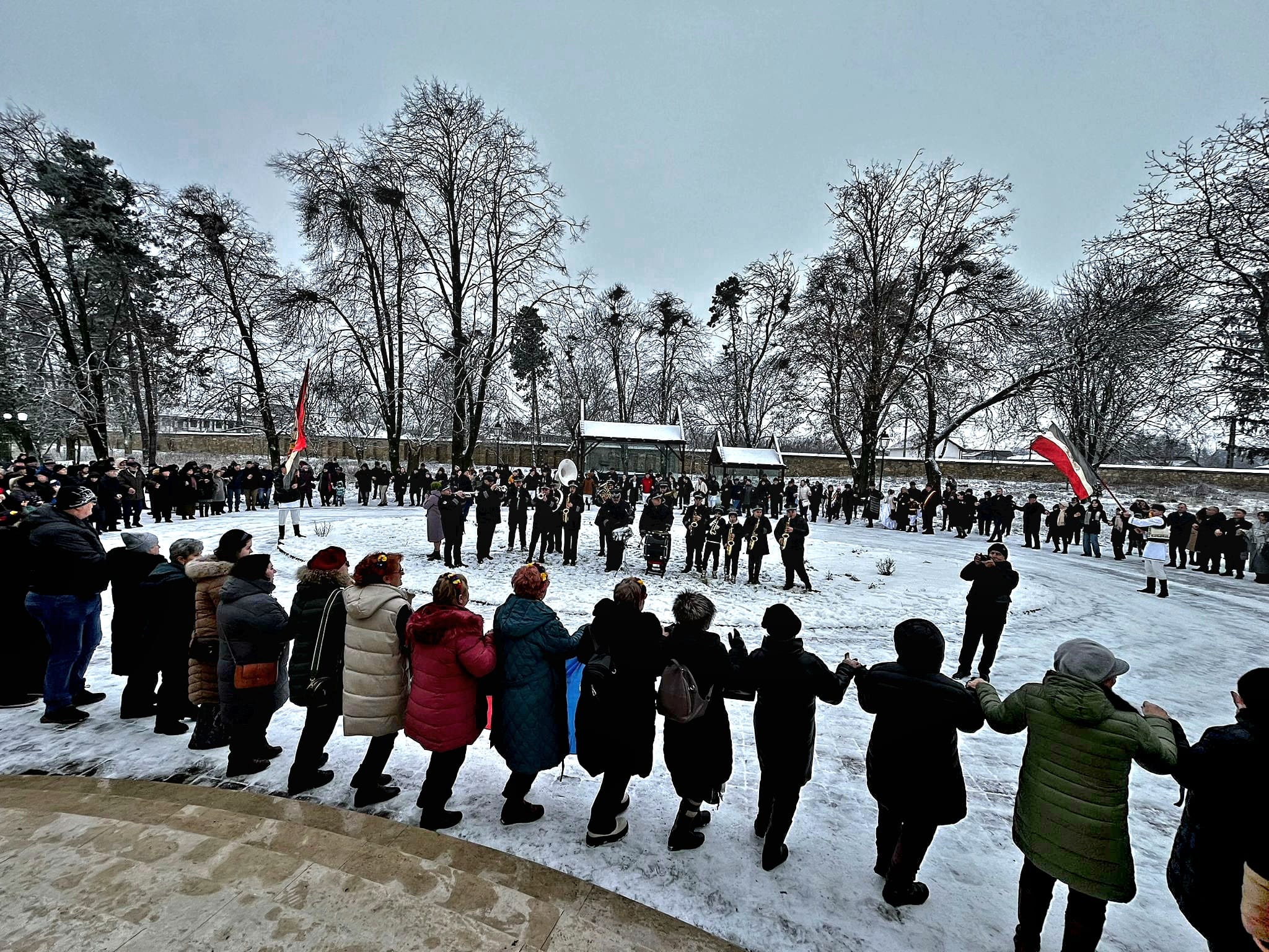 Elevii seminariști la Ruginoasa – lecție de credință și istorie