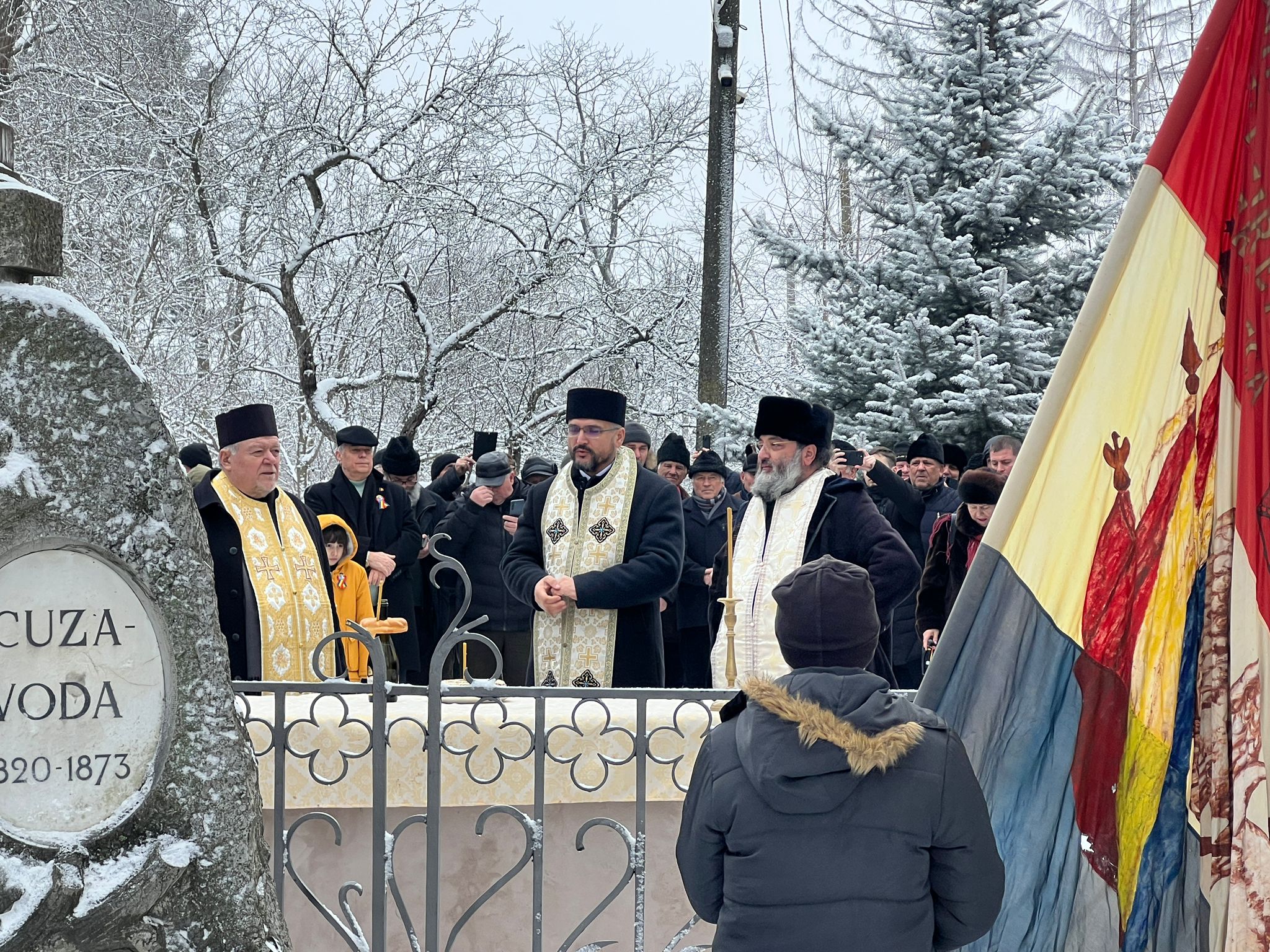 Elevii seminariști la Ruginoasa – lecție de credință și istorie