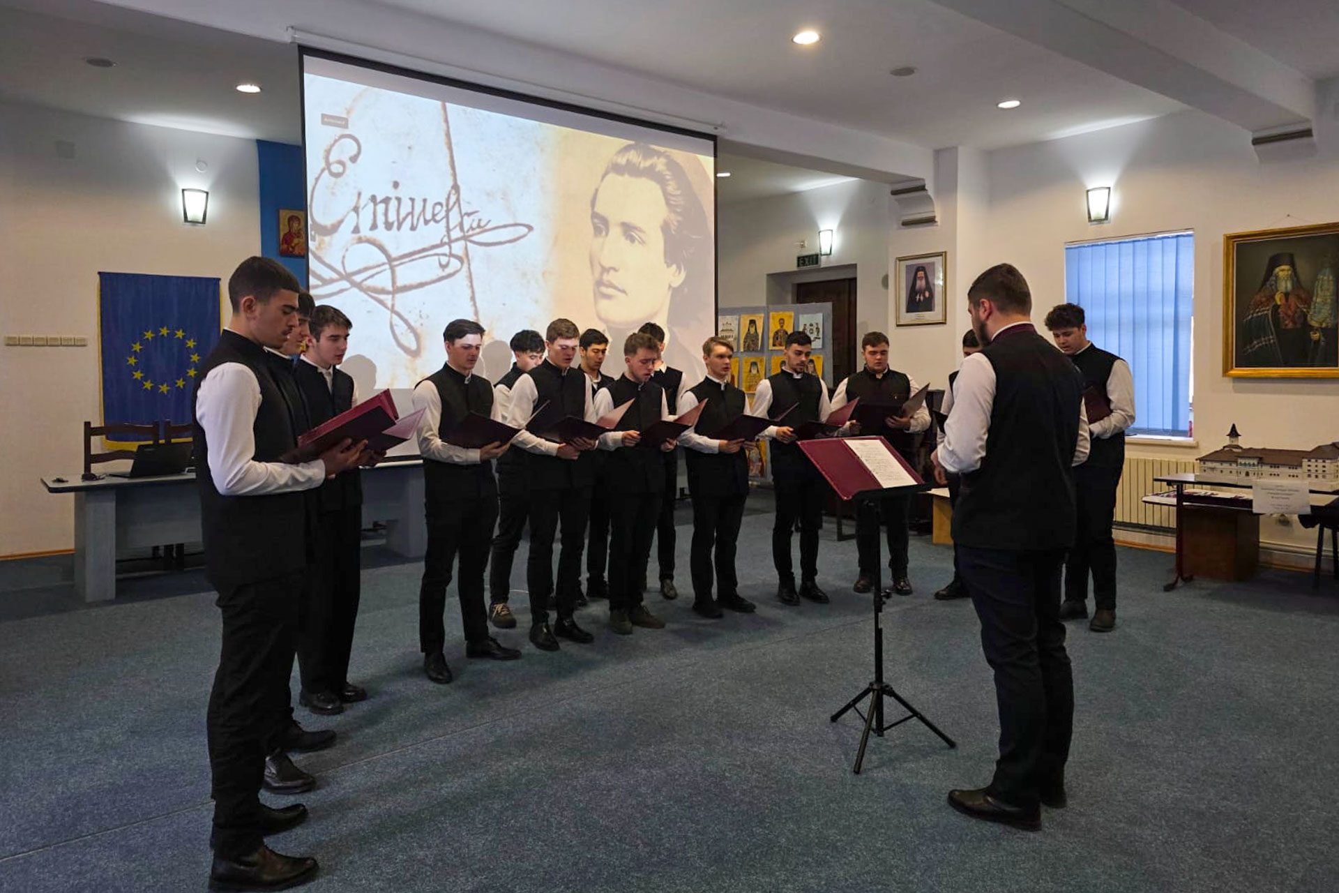 Eminescu, punte între teologie și cultura națională, la Seminarul de la Neamț