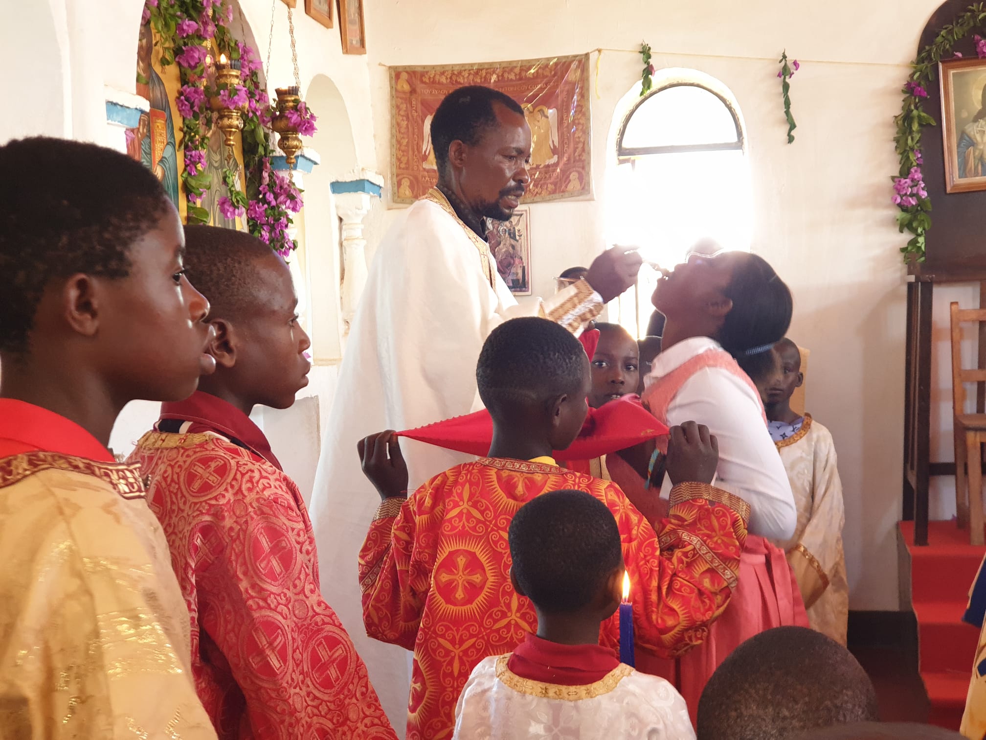 Raza de lumină - Parohia din satul Kipera