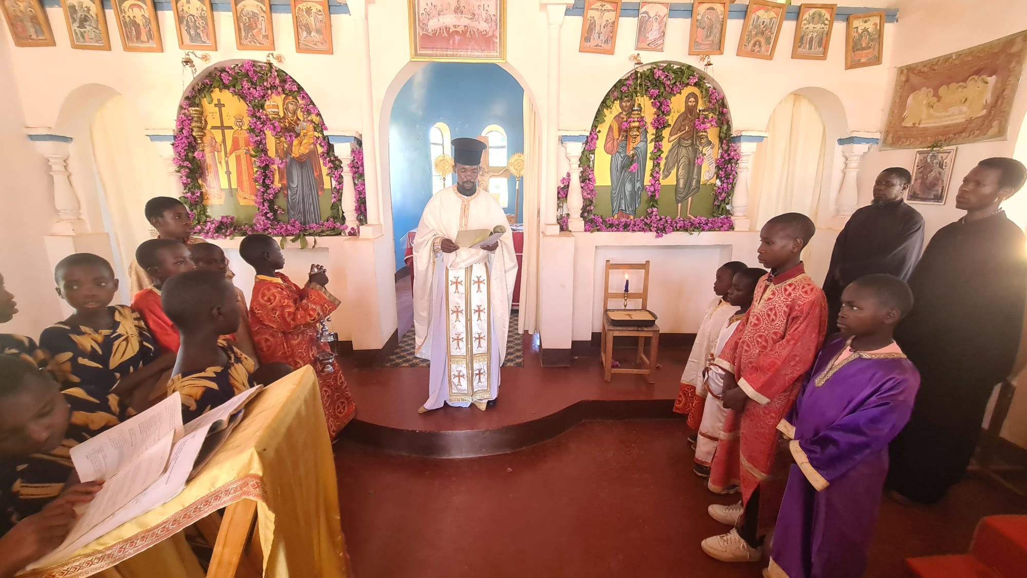 Raza de lumină - Parohia din satul Kipera