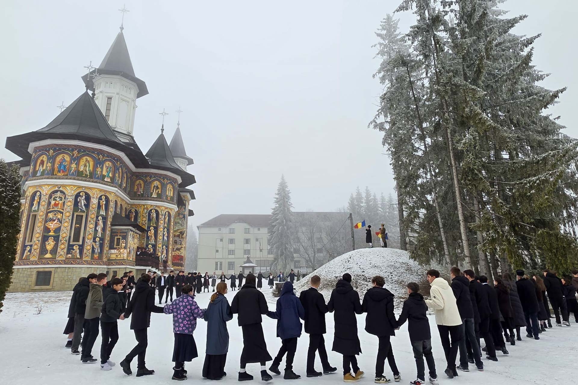 Unirea Principatelor, evocată la Seminarul Teologic de la Mănăstirea Neamț