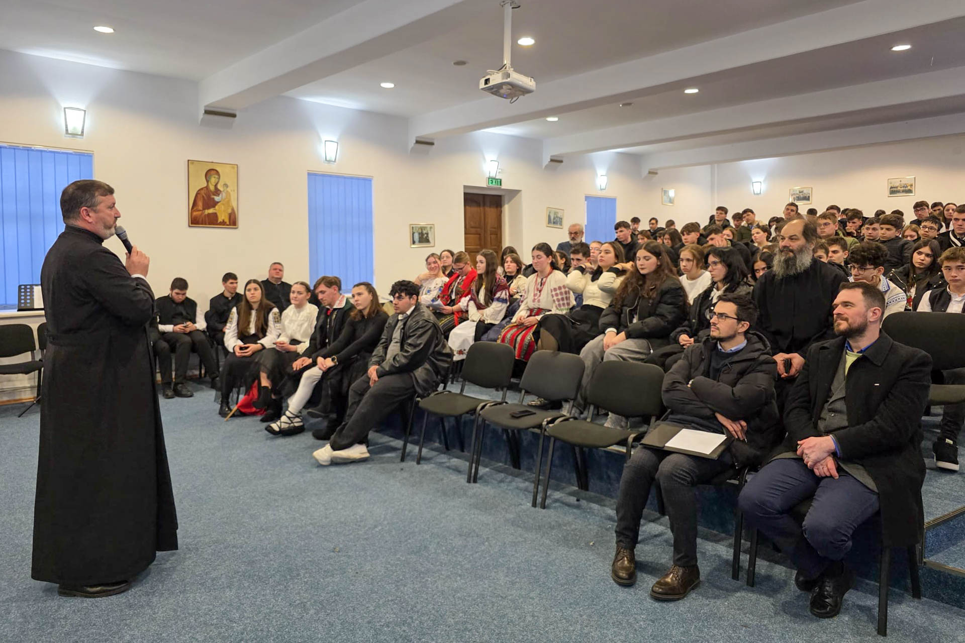 Unirea Principatelor, evocată la Seminarul Teologic de la Mănăstirea Neamț