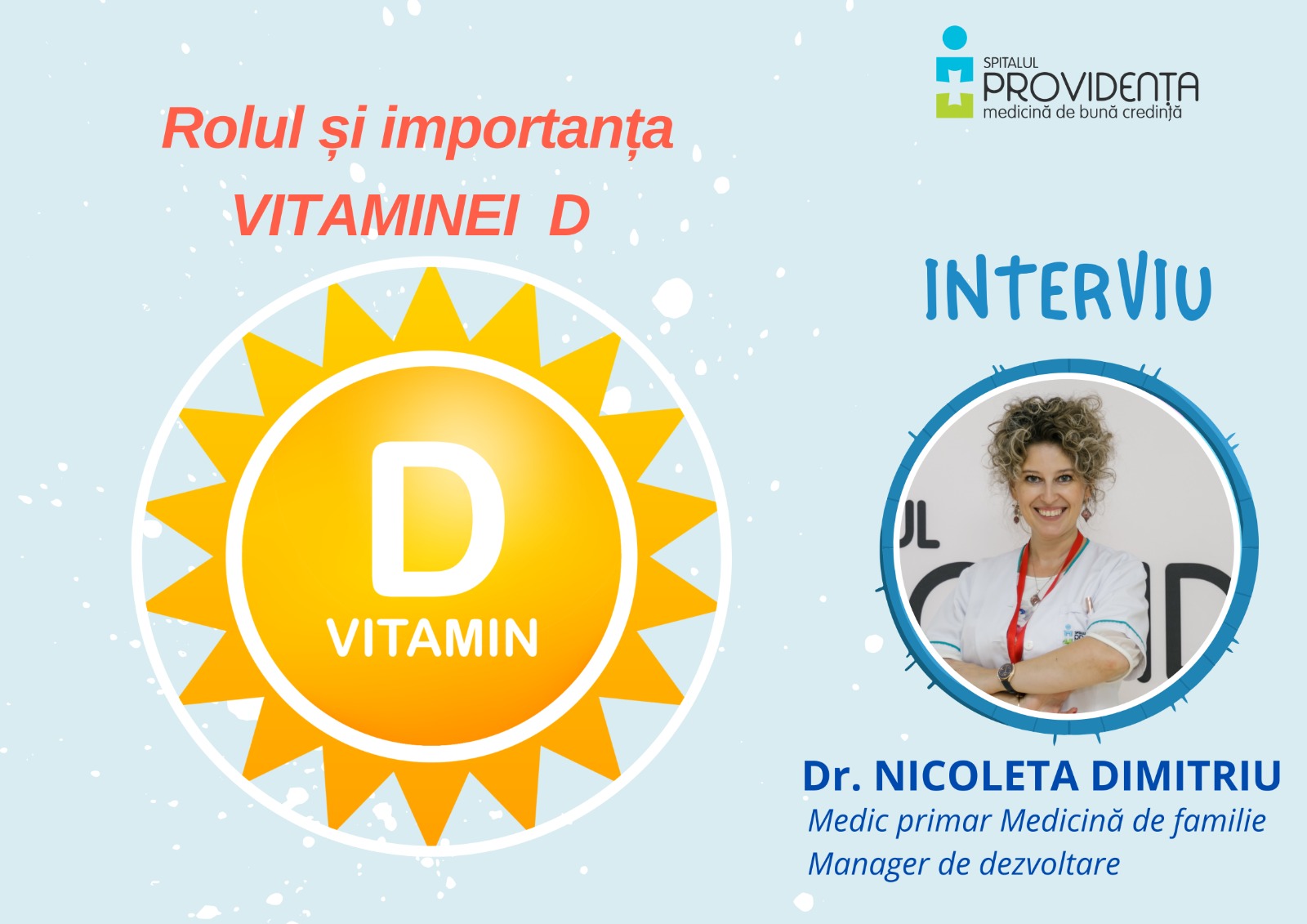 Vitamina D – rol și importanță pentru sănătate
