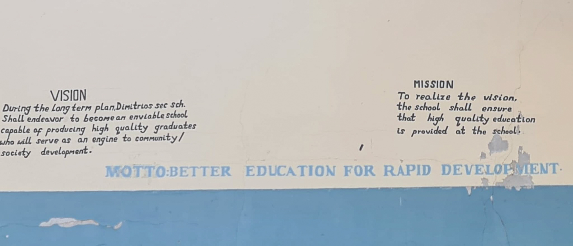 Liceul „Dimitrios” din Magubike – locul unde școala începe cu o sapă