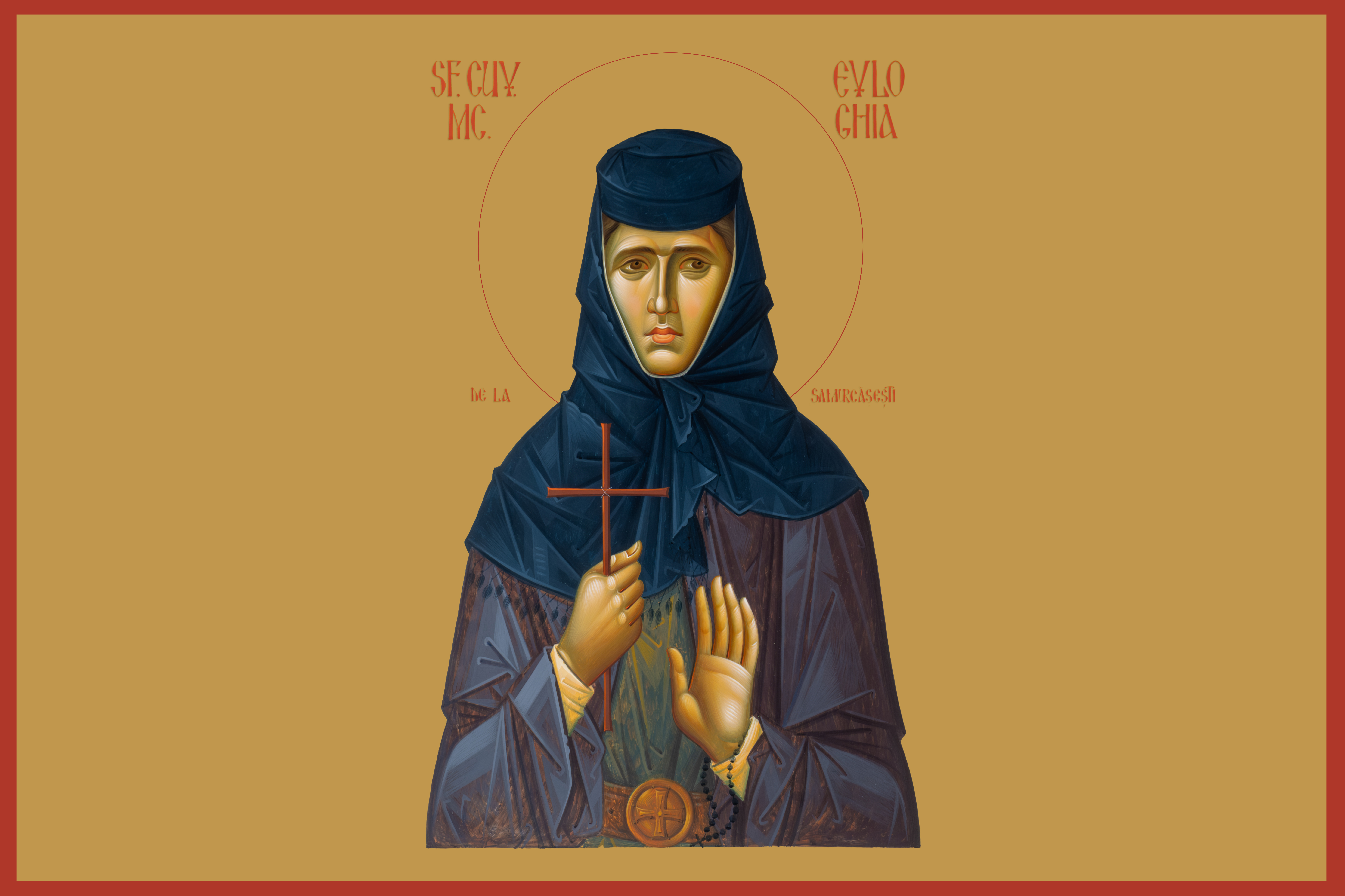 Sfânta Cuvioasă Muceniță Evloghia de la Samurcășești