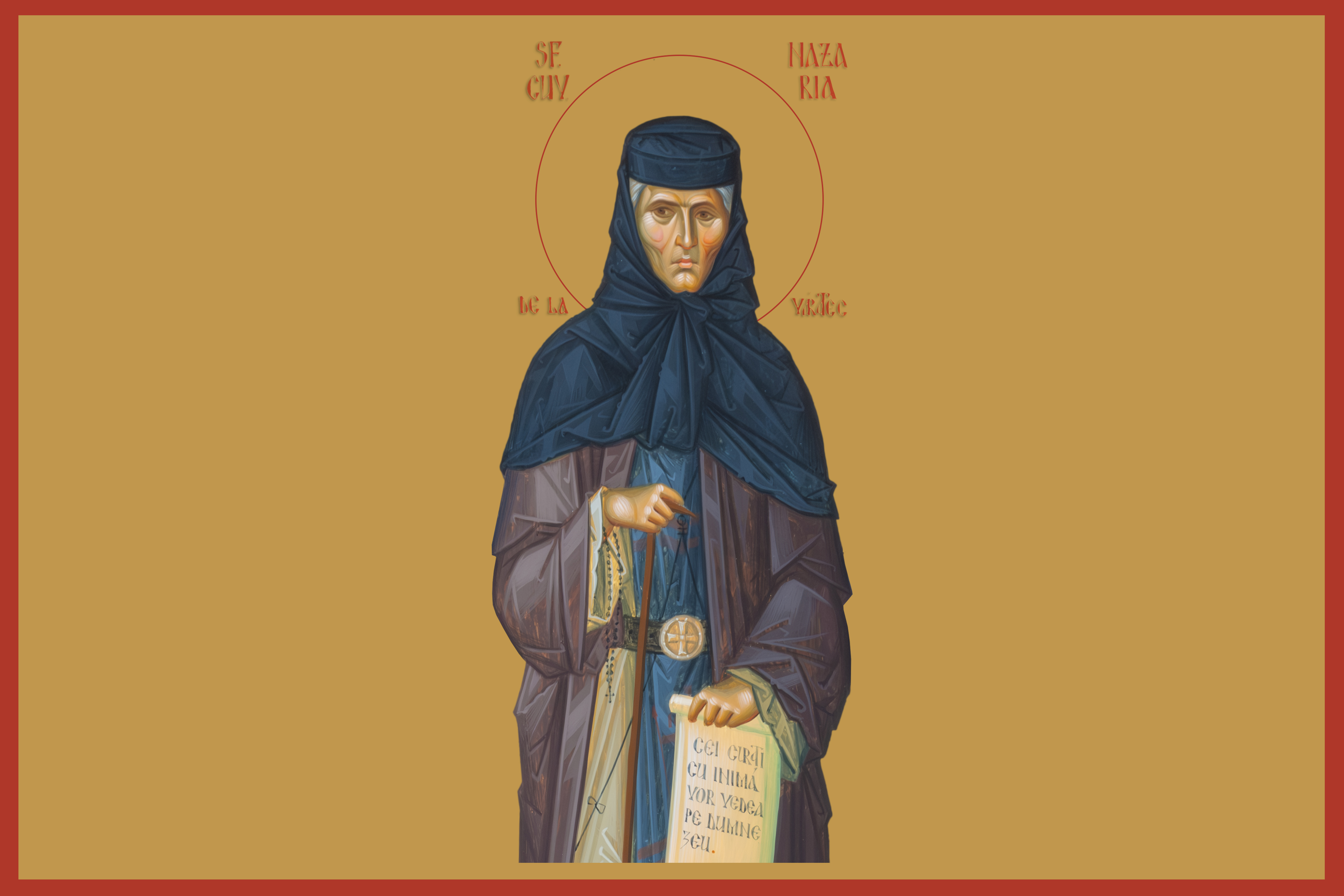 Sfânta Cuvioasă Nazaria de la Văratec