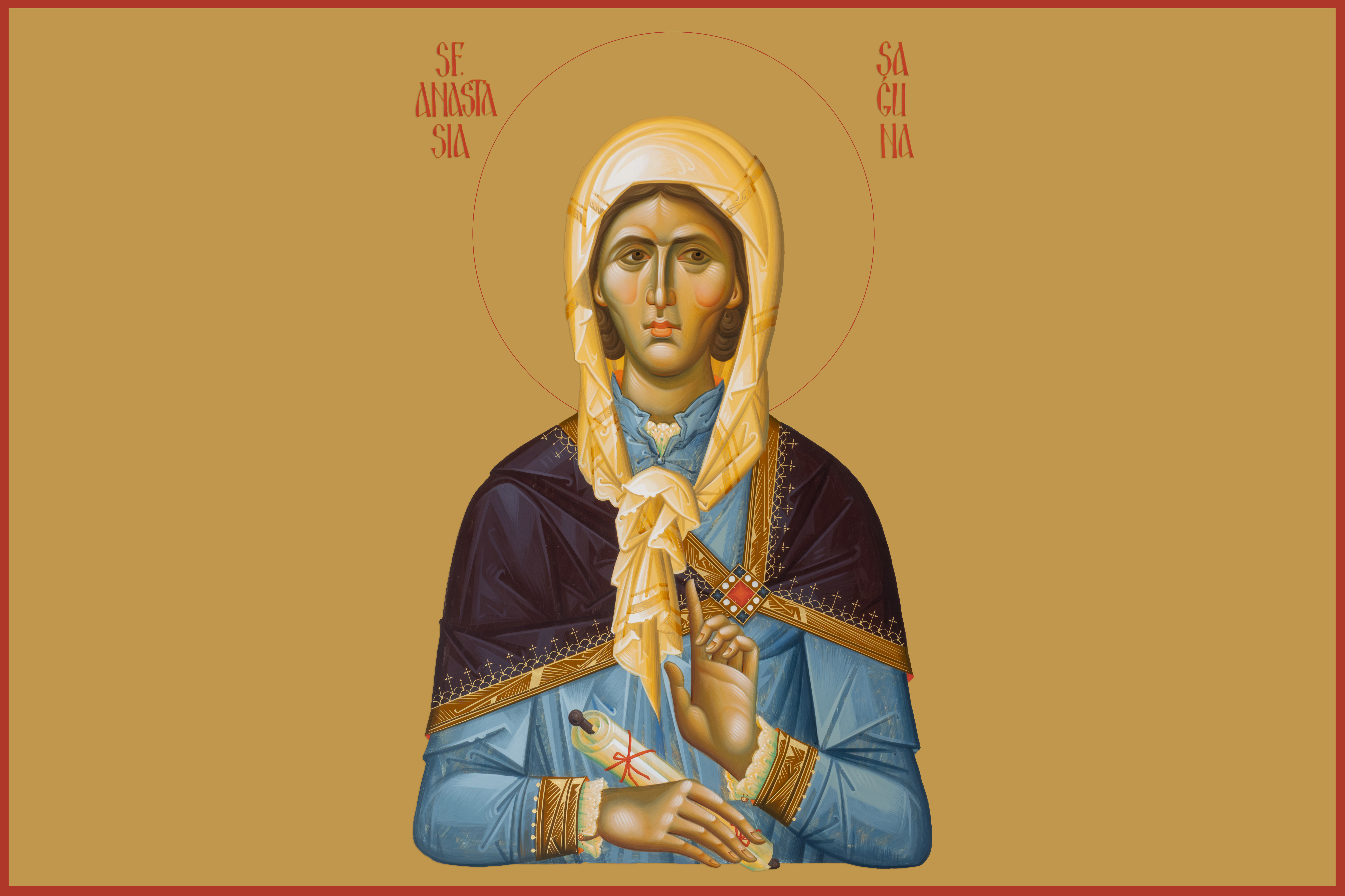 Sfânta Anastasia Șaguna, mama Sfântului Ierarh Andrei Șaguna