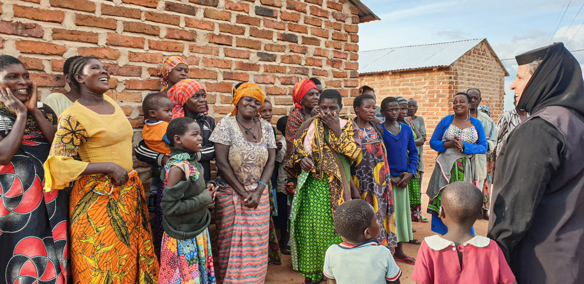 Casele din satul Mbumi