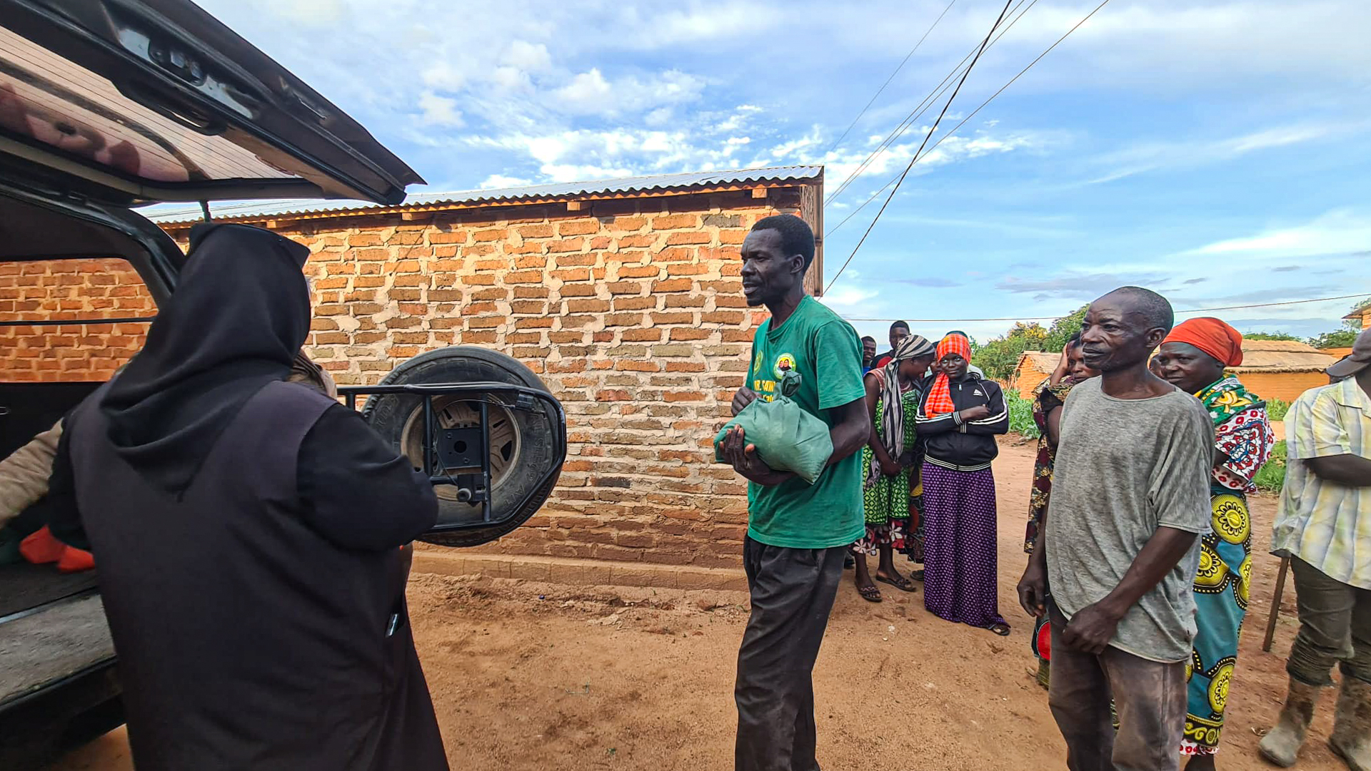 Casele din satul Mbumi