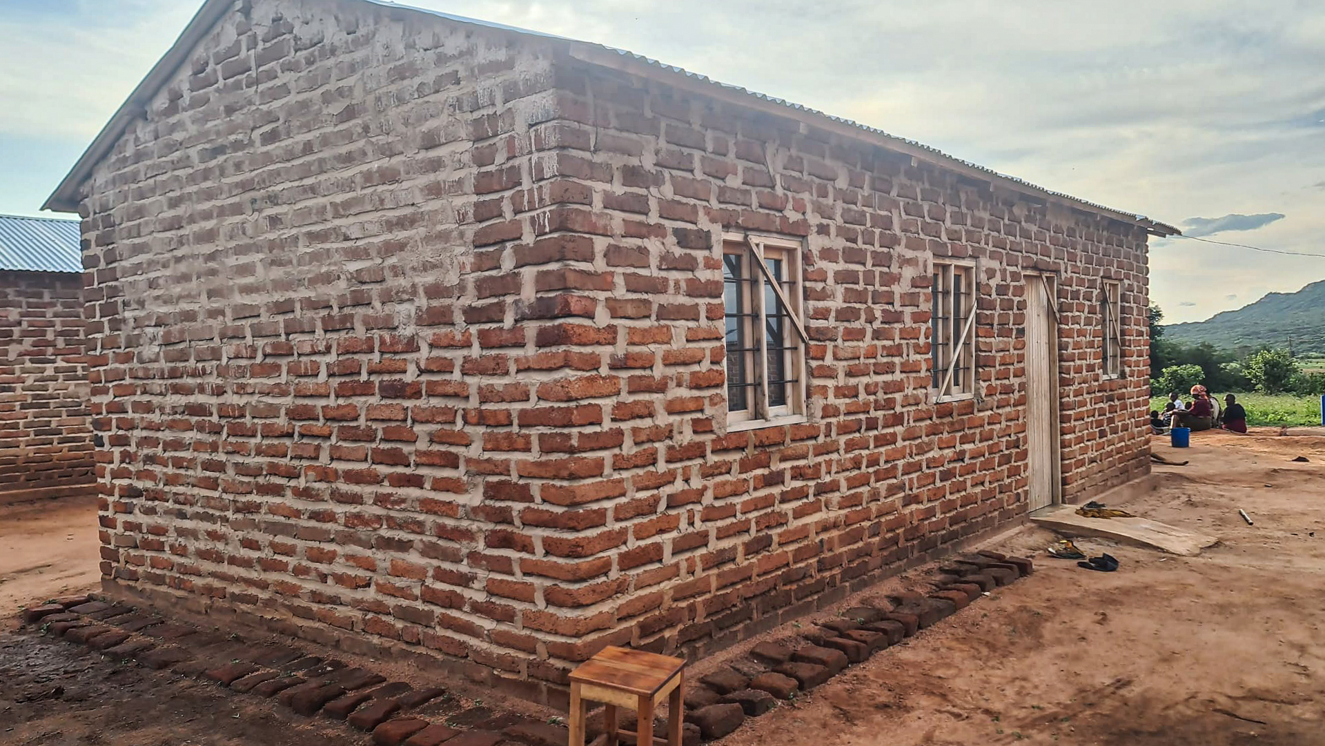 Casele din satul Mbumi