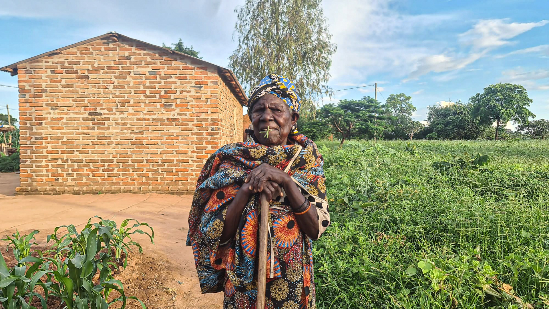 Casele din satul Mbumi