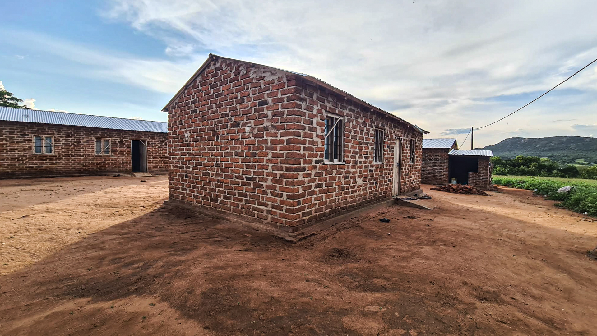 Casele din satul Mbumi