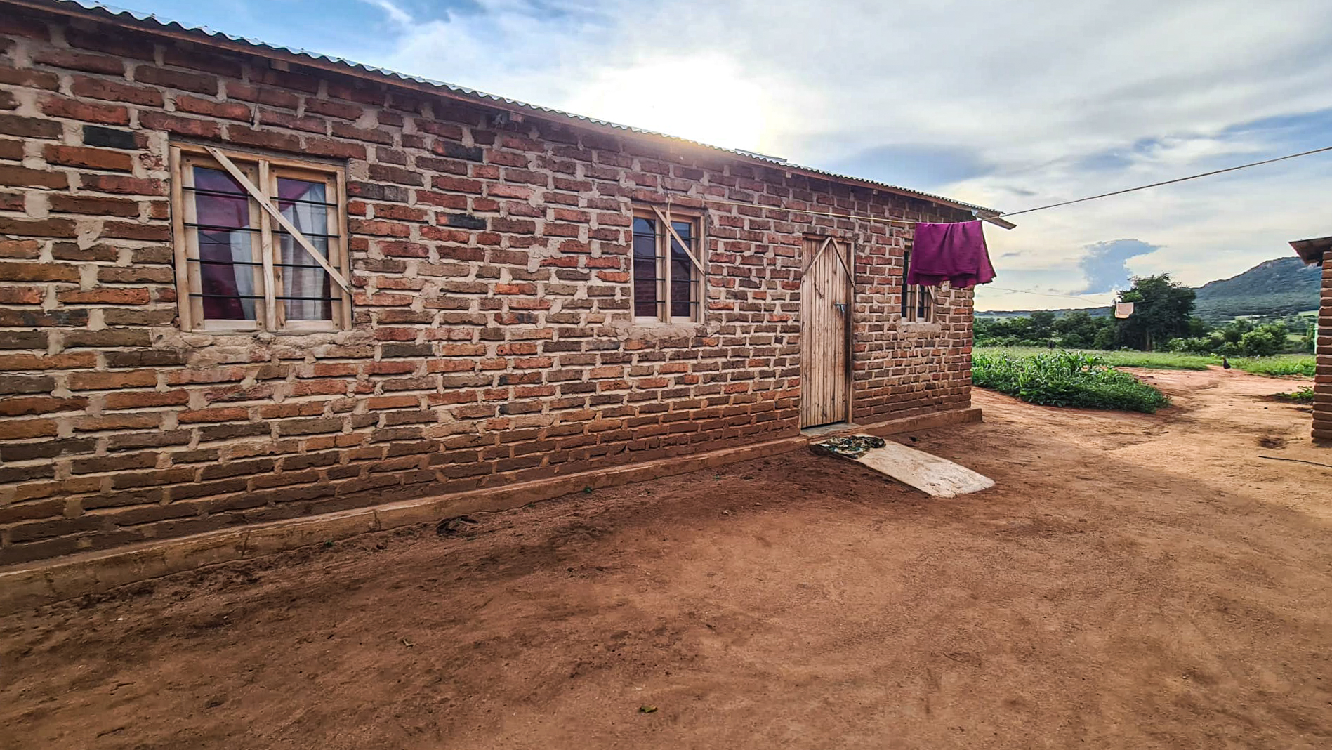 Casele din satul Mbumi