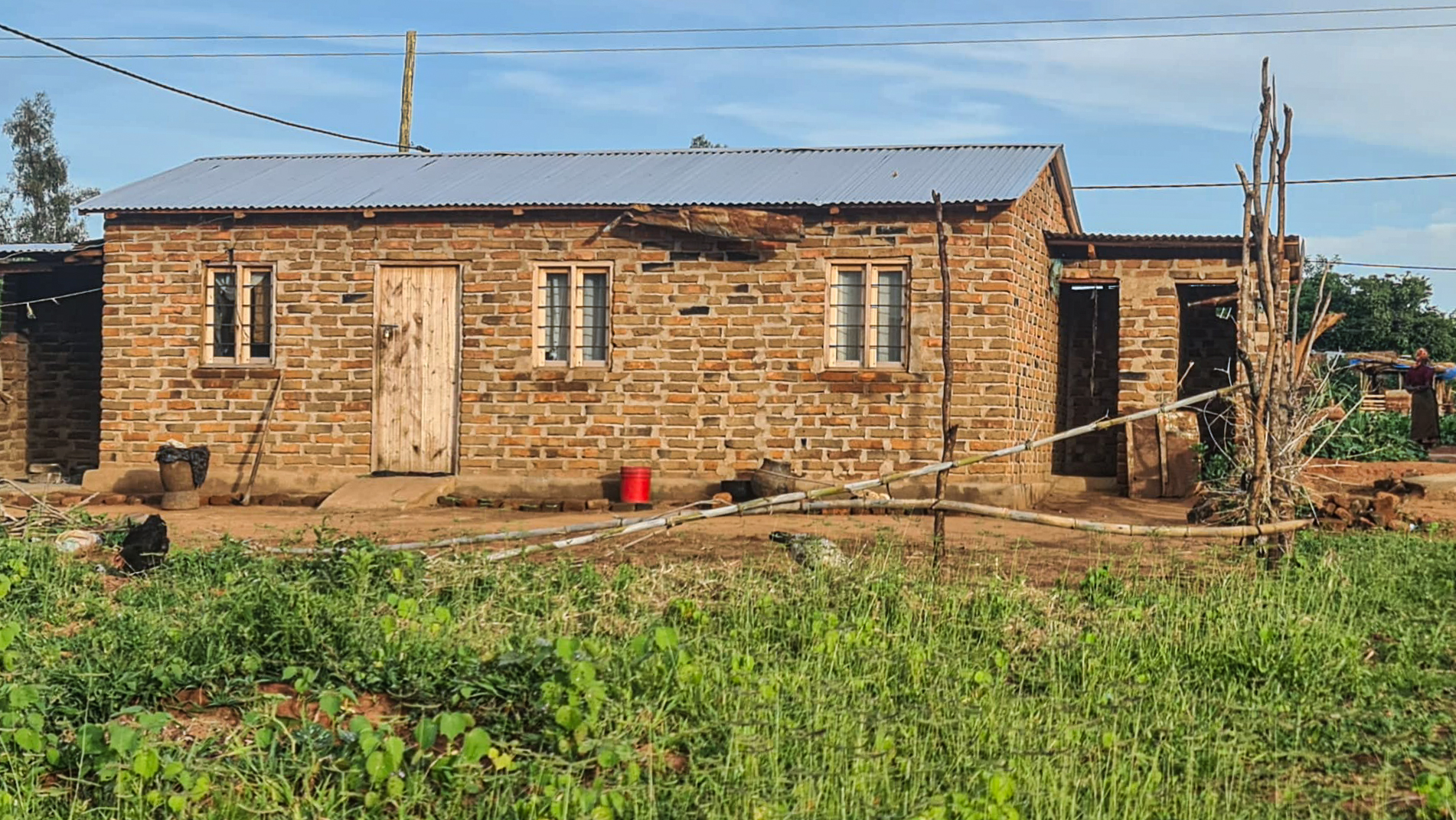 Casele din satul Mbumi