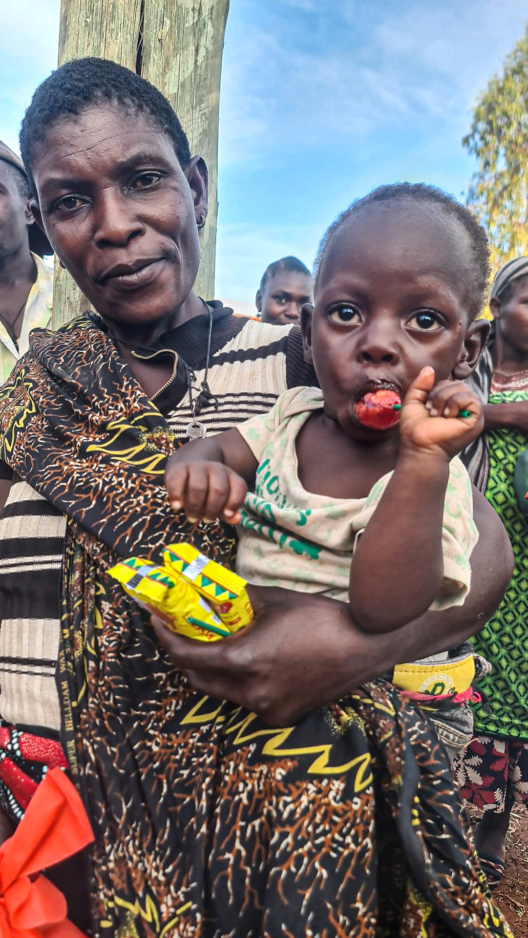 Casele din satul Mbumi