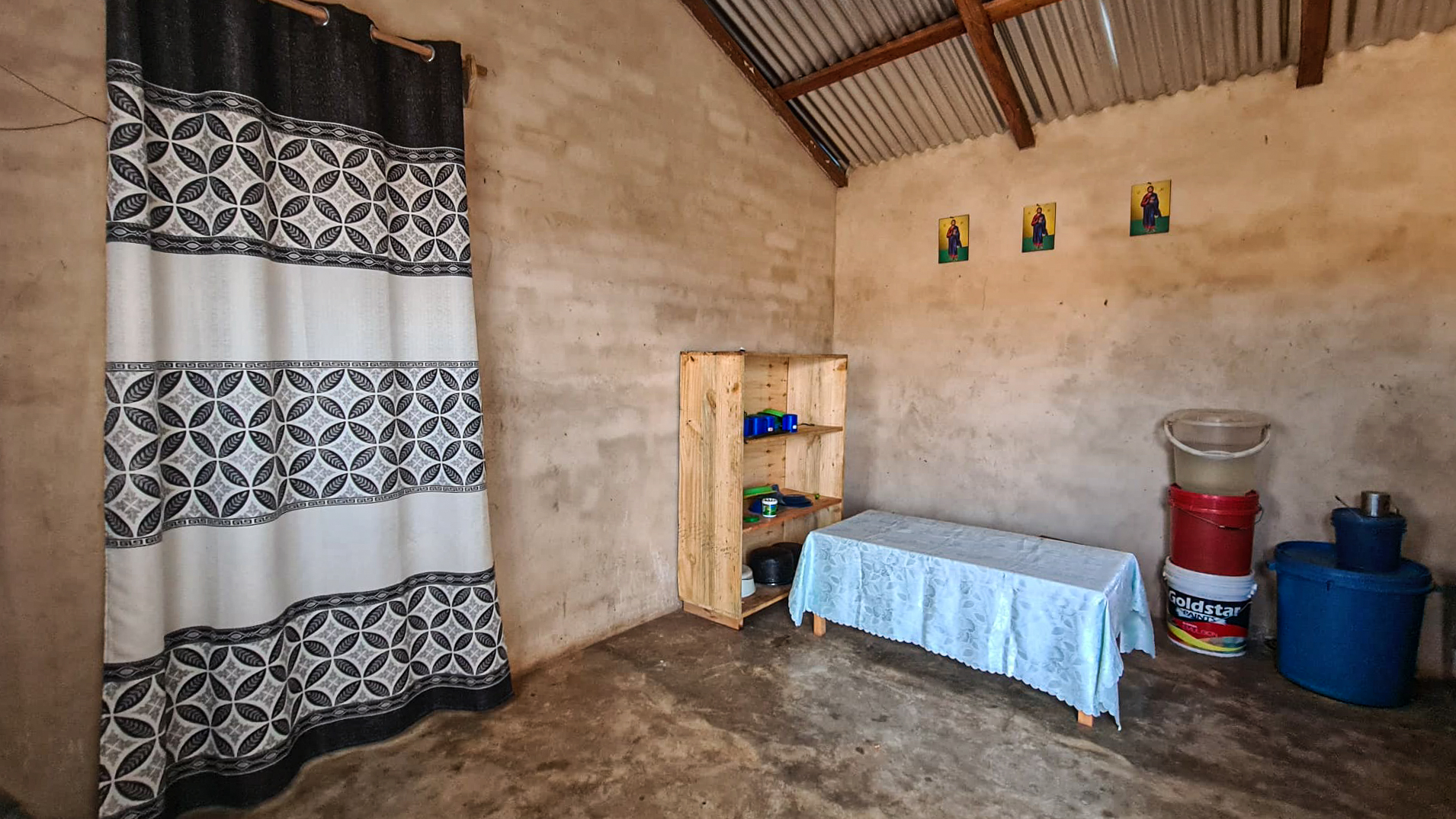 Casele din satul Mbumi