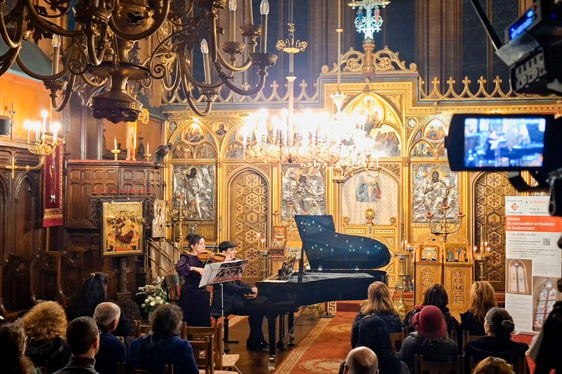 Concert caritabil la Paris pentru susținerea Mănăstirii Godoncourt și promovarea valorilor românești