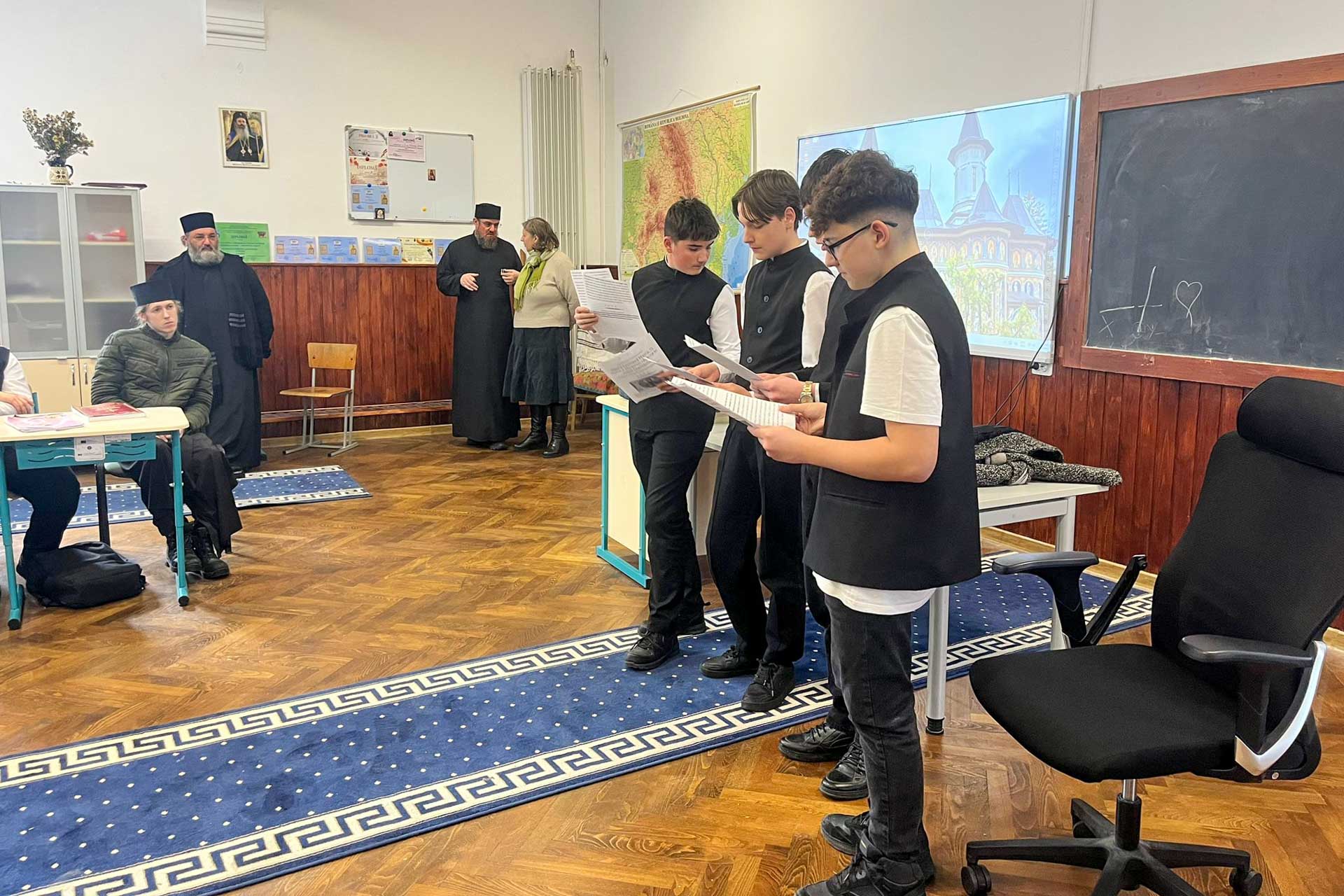 Cuvinte care cresc suflete – lecturi din viața „Sfintelor femei” la Seminarul nemțean