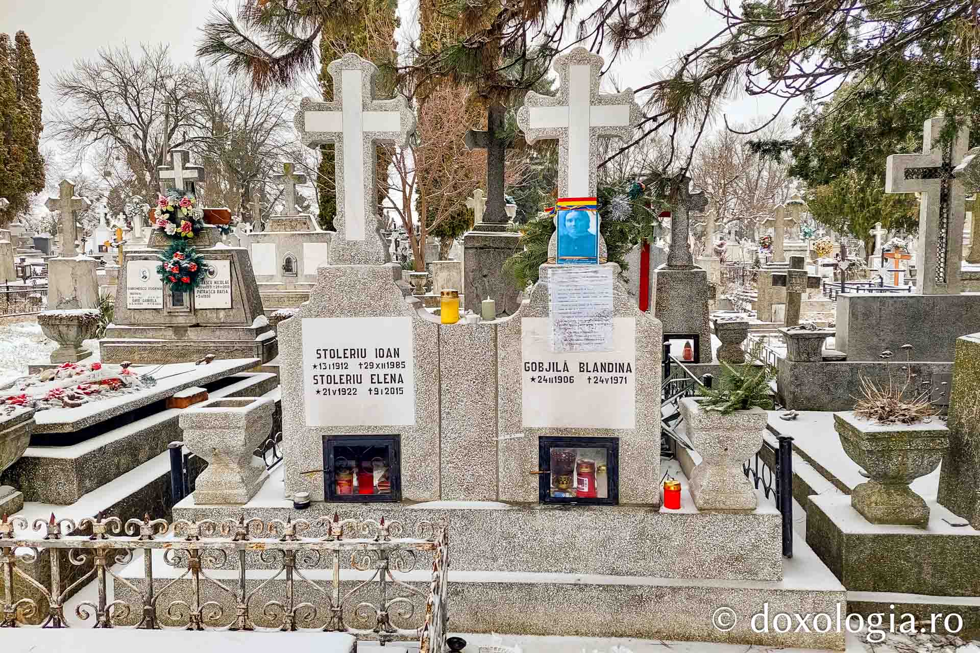 Mormântul Sfintei Mărturisitoare Blandina de la Iași