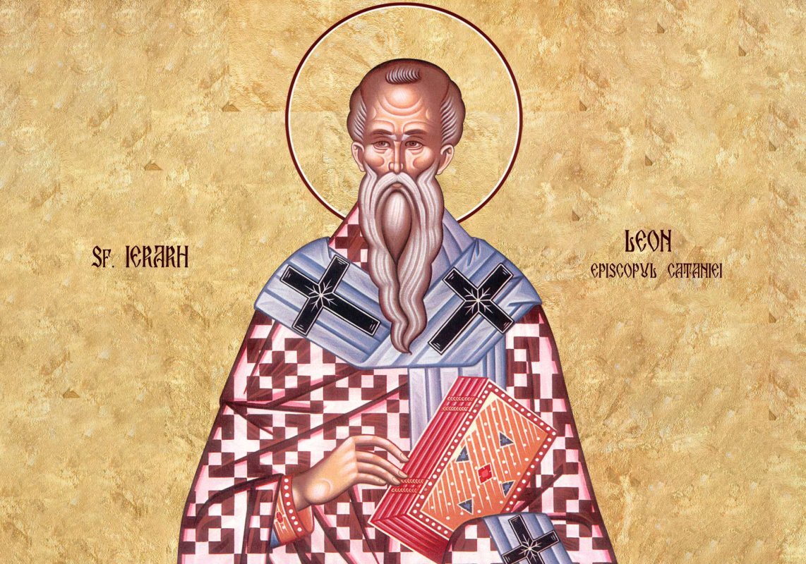 Sfântul Ierarh Leon, Episcopul Cataniei