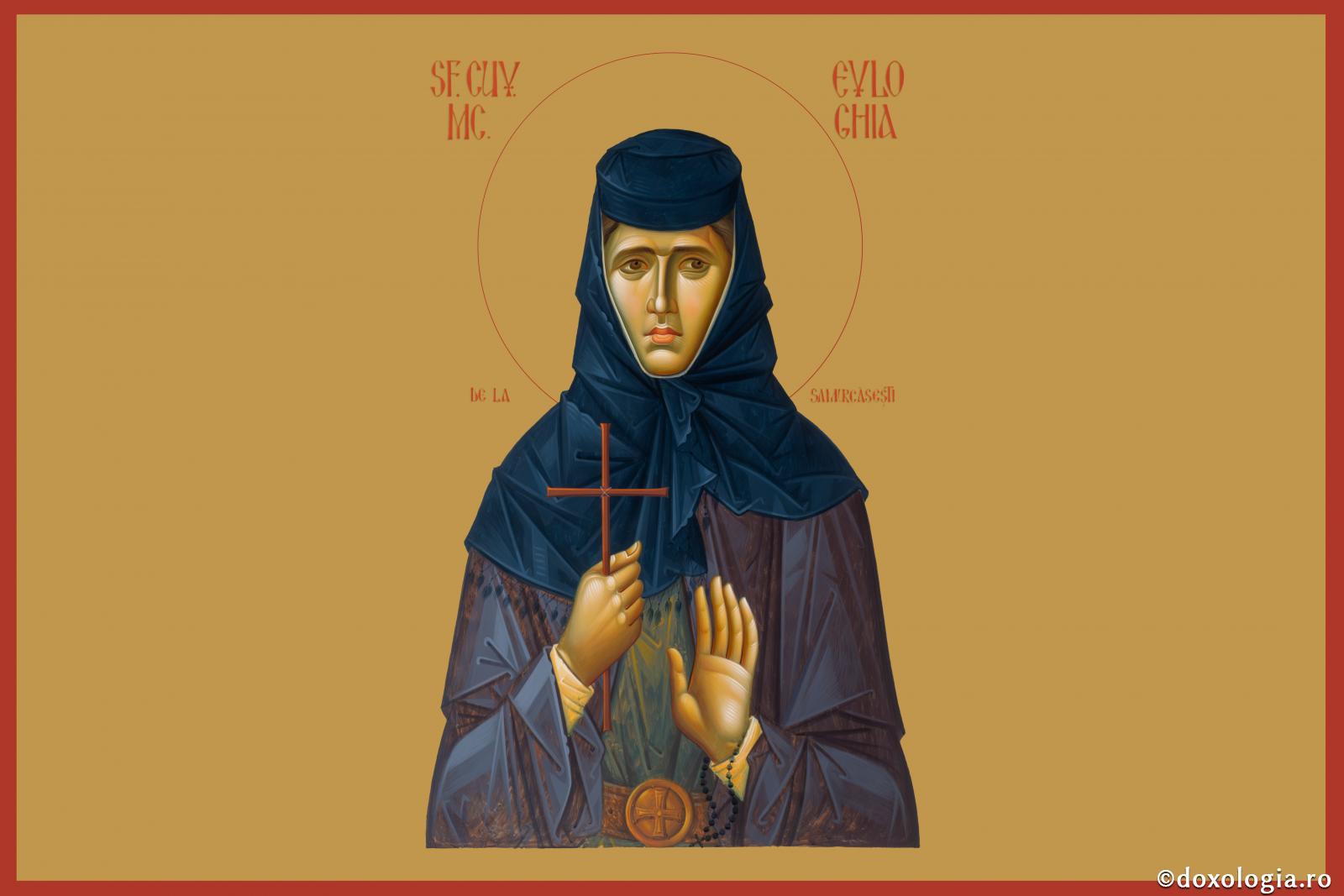 Sfânta Cuvioasă Muceniță Evloghia de la Samurcășești