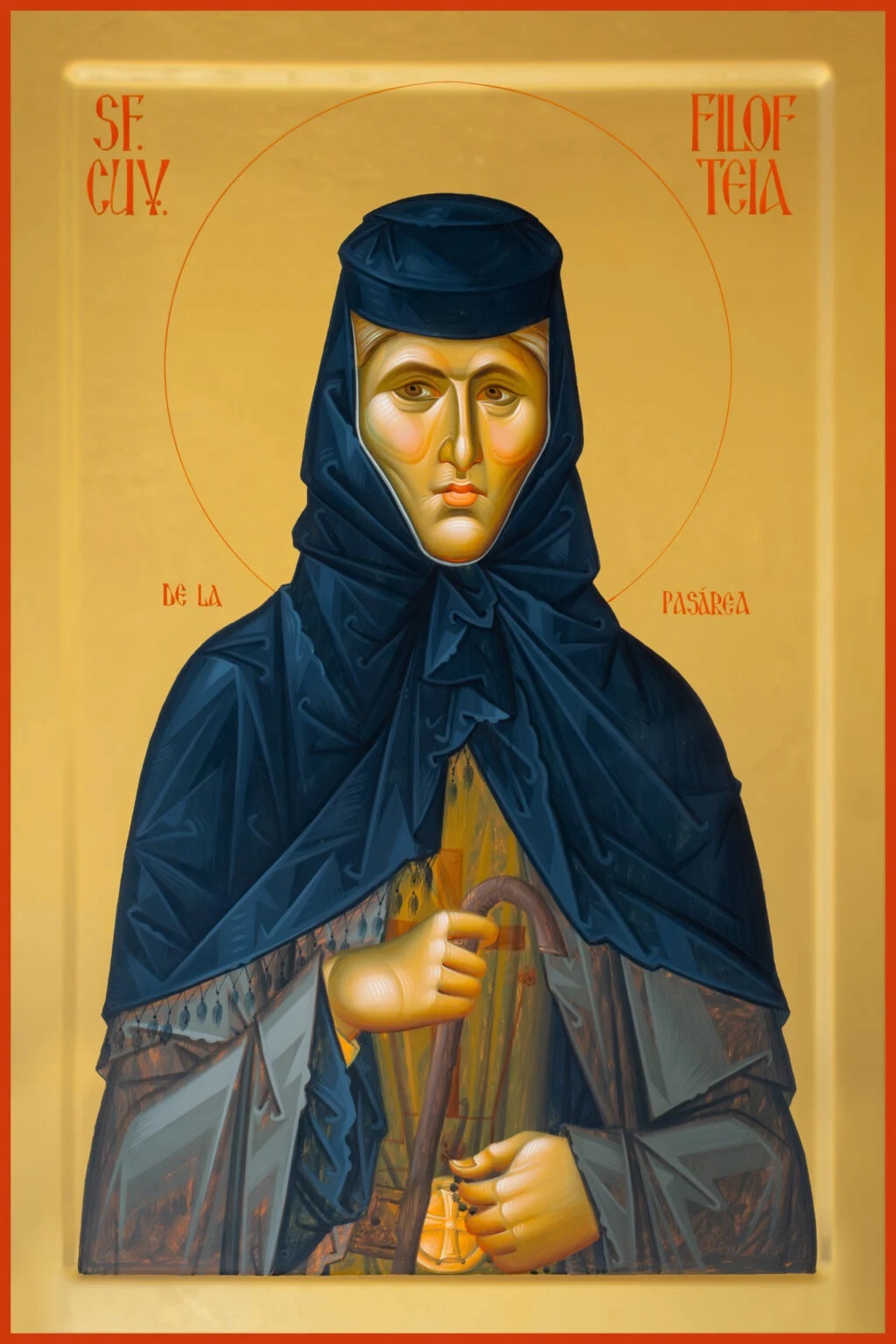 Sfânta Cuvioasă Filofteia de la Pasărea, mama Sfântului Ierarh Calinic de la Cernica