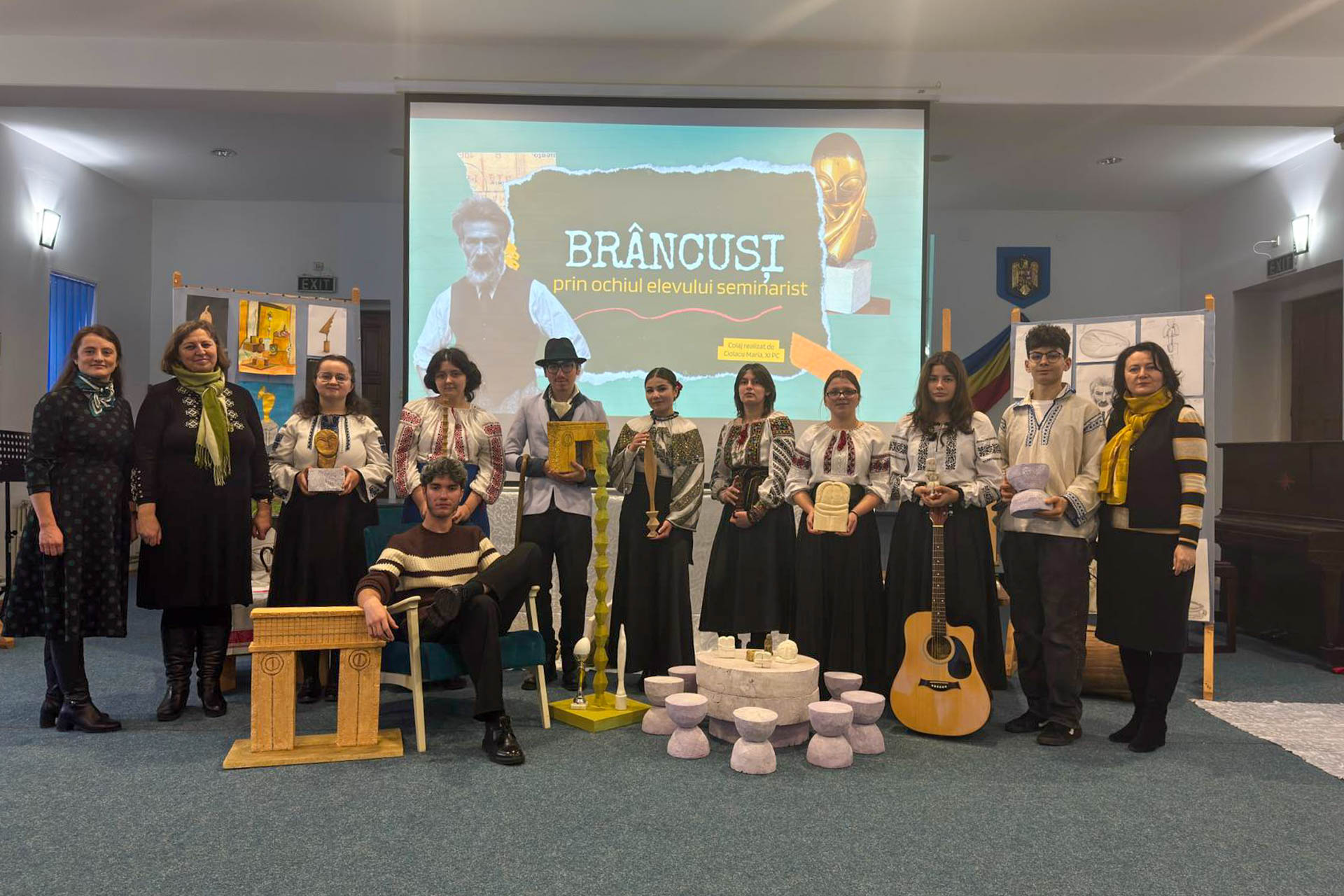 Simplitatea care atinge absolutul – Brâncuși, omagiat la Seminarul Teologic „Veniamin Costachi”