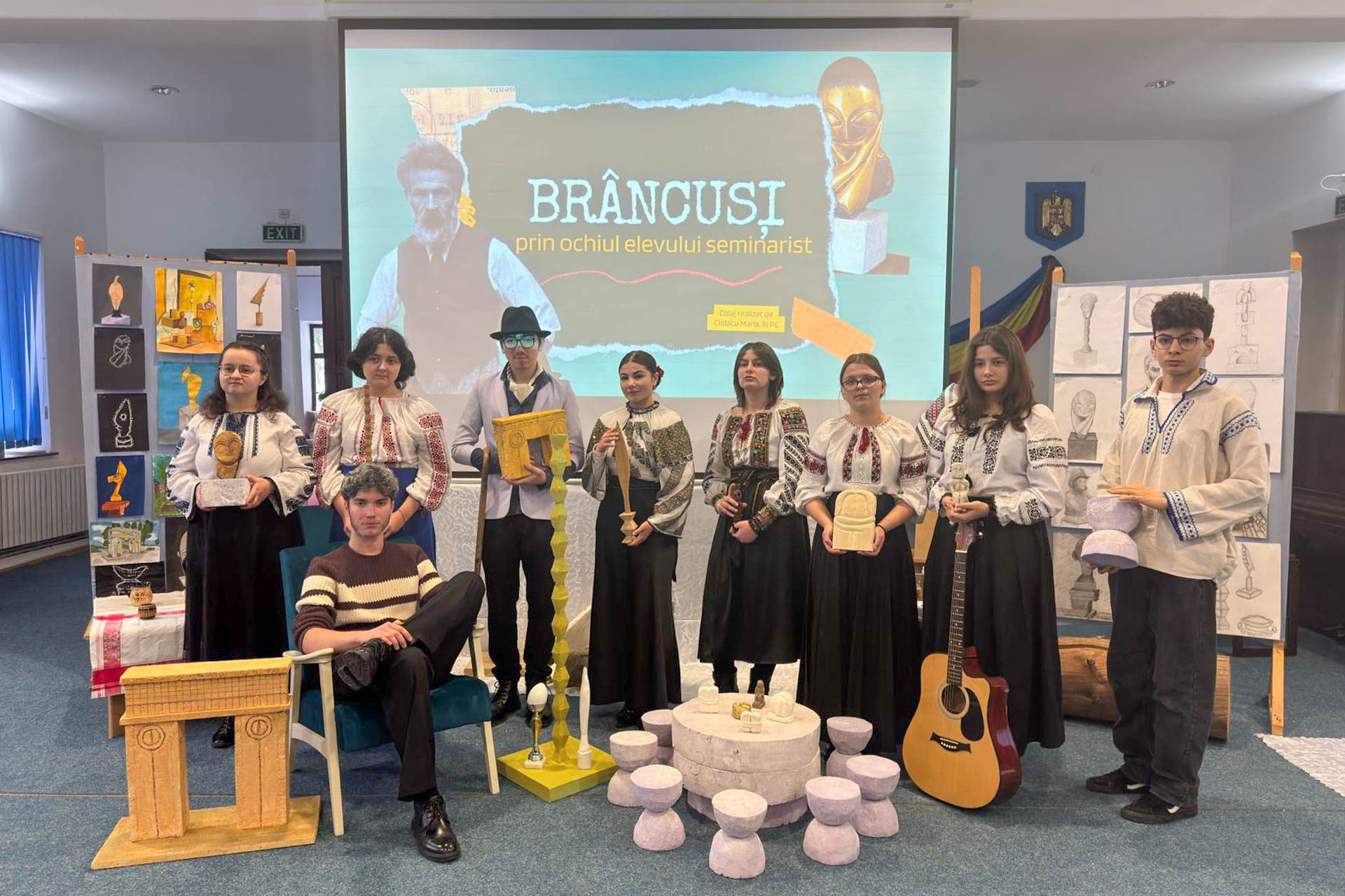 Simplitatea care atinge absolutul – Brâncuși, omagiat la Seminarul Teologic „Veniamin Costachi”